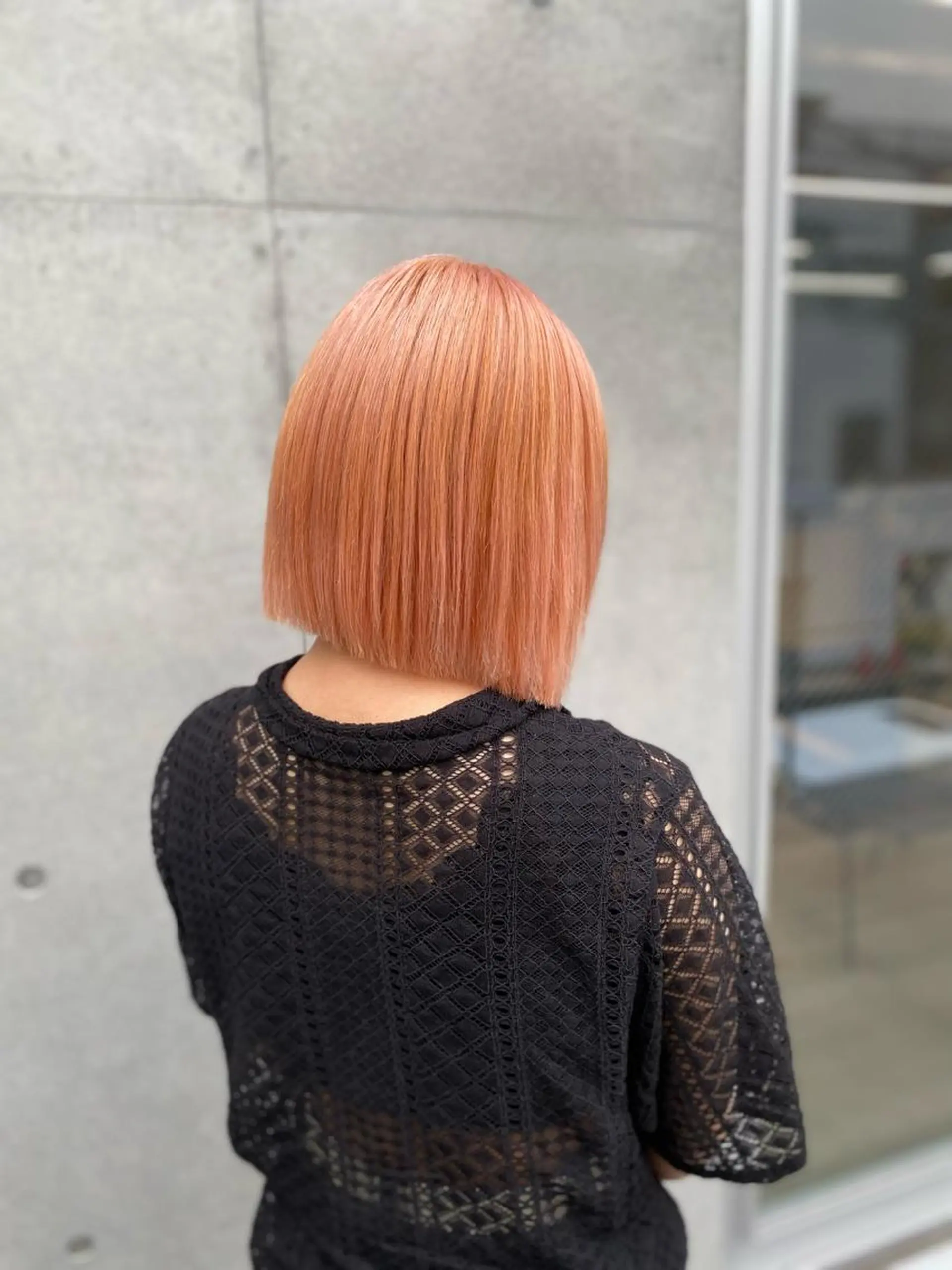 ミディアム カラー ヘアアレンジ オレンジ 韓国風ヘア ヘアカラー トリートメント mina 🌷のヘアスタイル