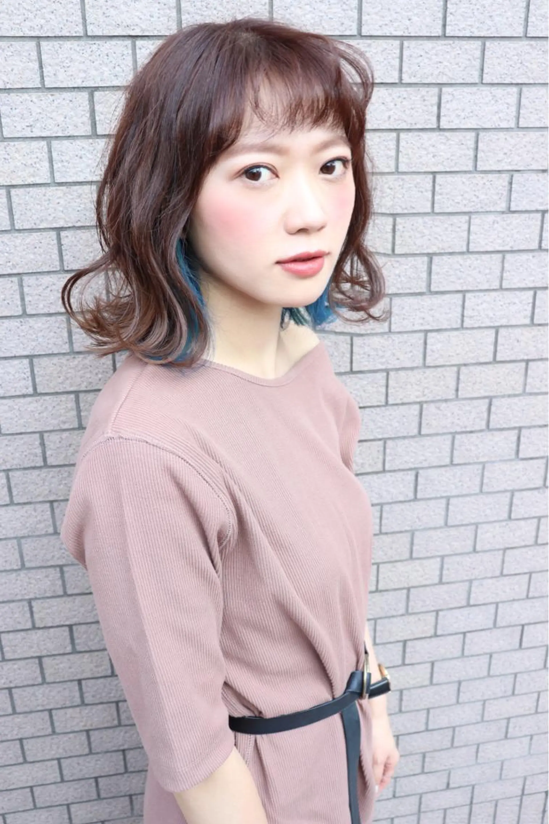 ミディアム 汐見 悠佑のヘアスタイル