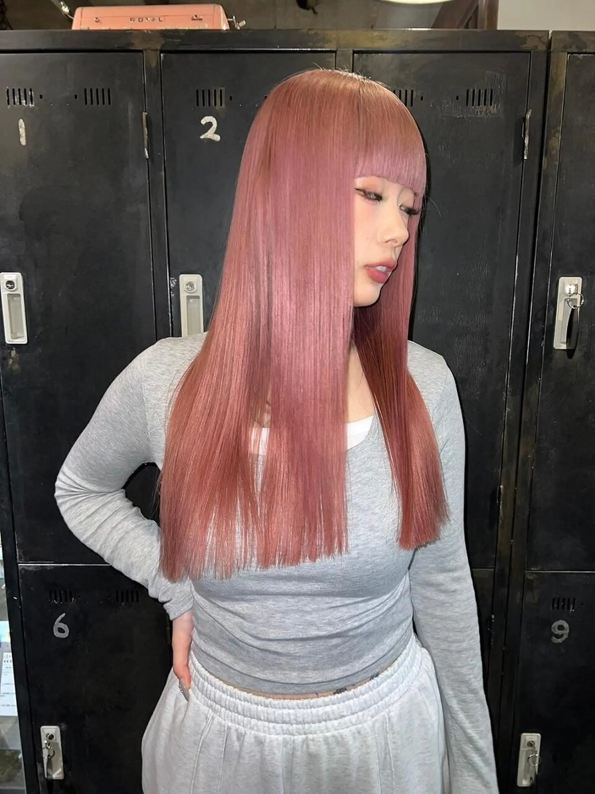 カット ヘアカラー ブリーチ/ハイトーン 心斎橋/honokaのヘアスタイル