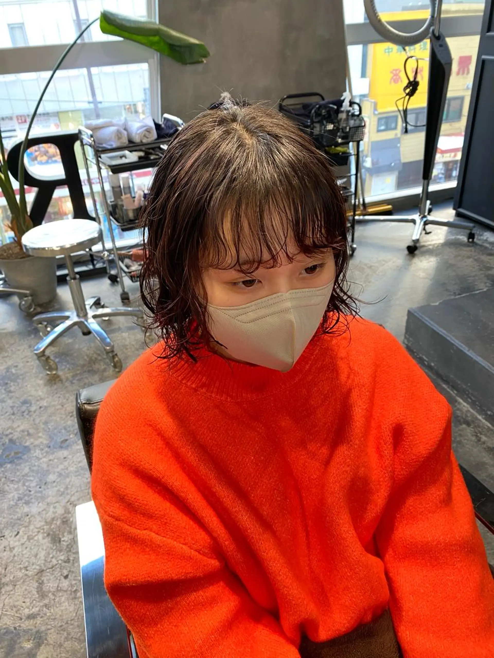 ショート パーマ カット パーマ Agu hair lore沼館店所属・八戸パーマ/メンズパ ーマ/シンゴ。のヘアスタイル