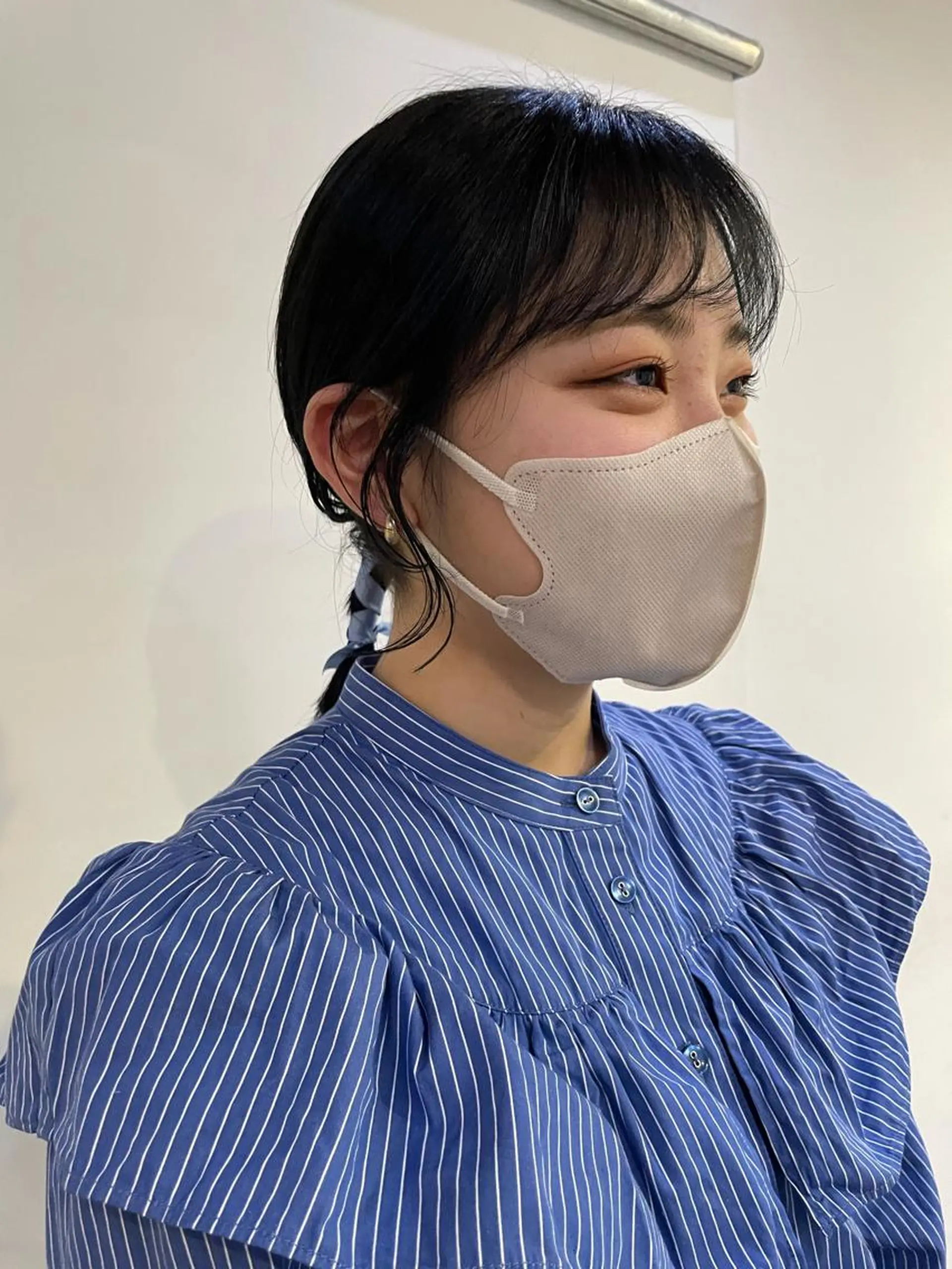 ショート カラー ヘアアレンジ silo所属・silo MOKA 顔周りカット🦦のヘアスタイル