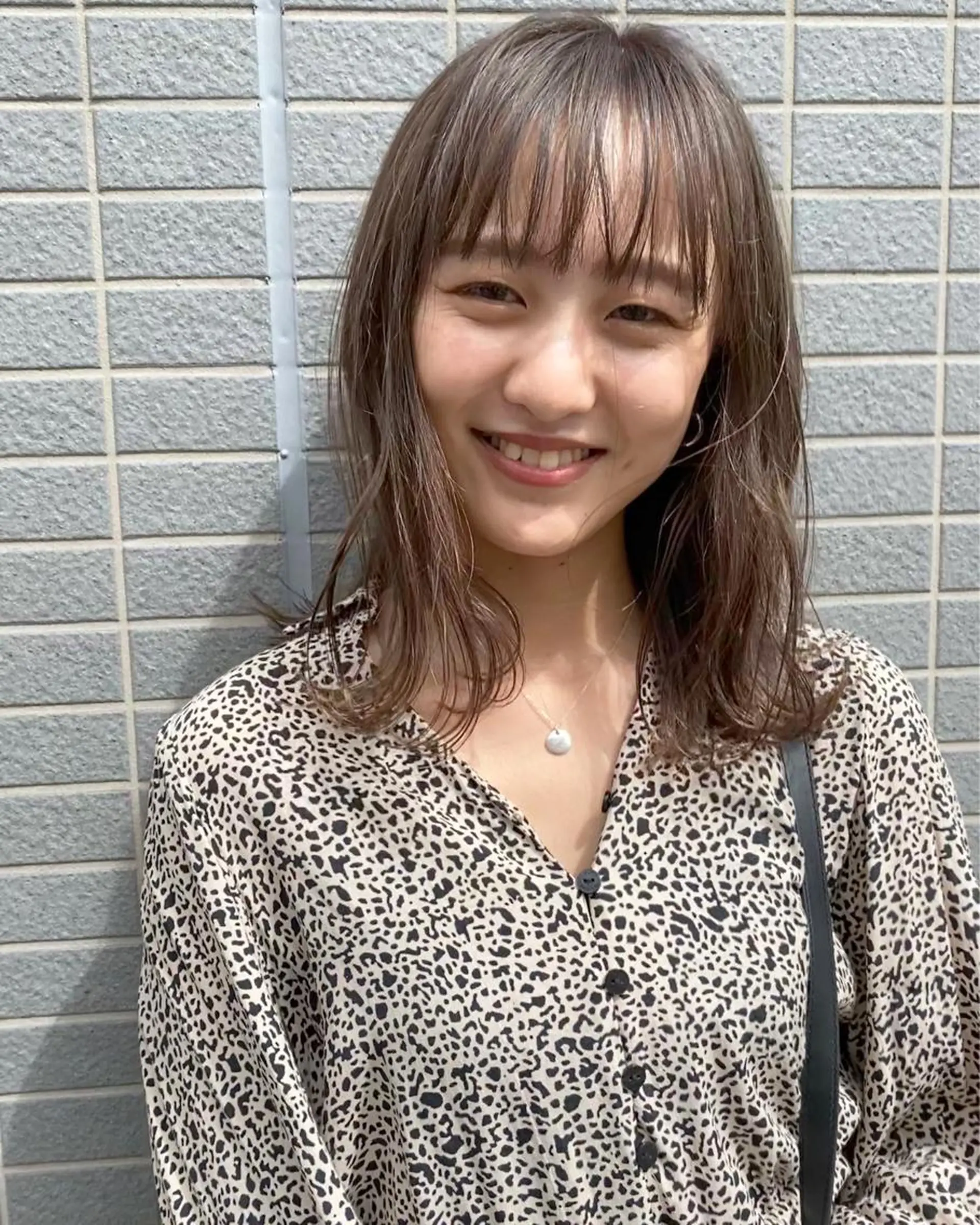 セミロング カラー ヘアアレンジ ヘアカラー トリートメント ヘッドスパ パーマ指名No1 /namiのヘアスタイル