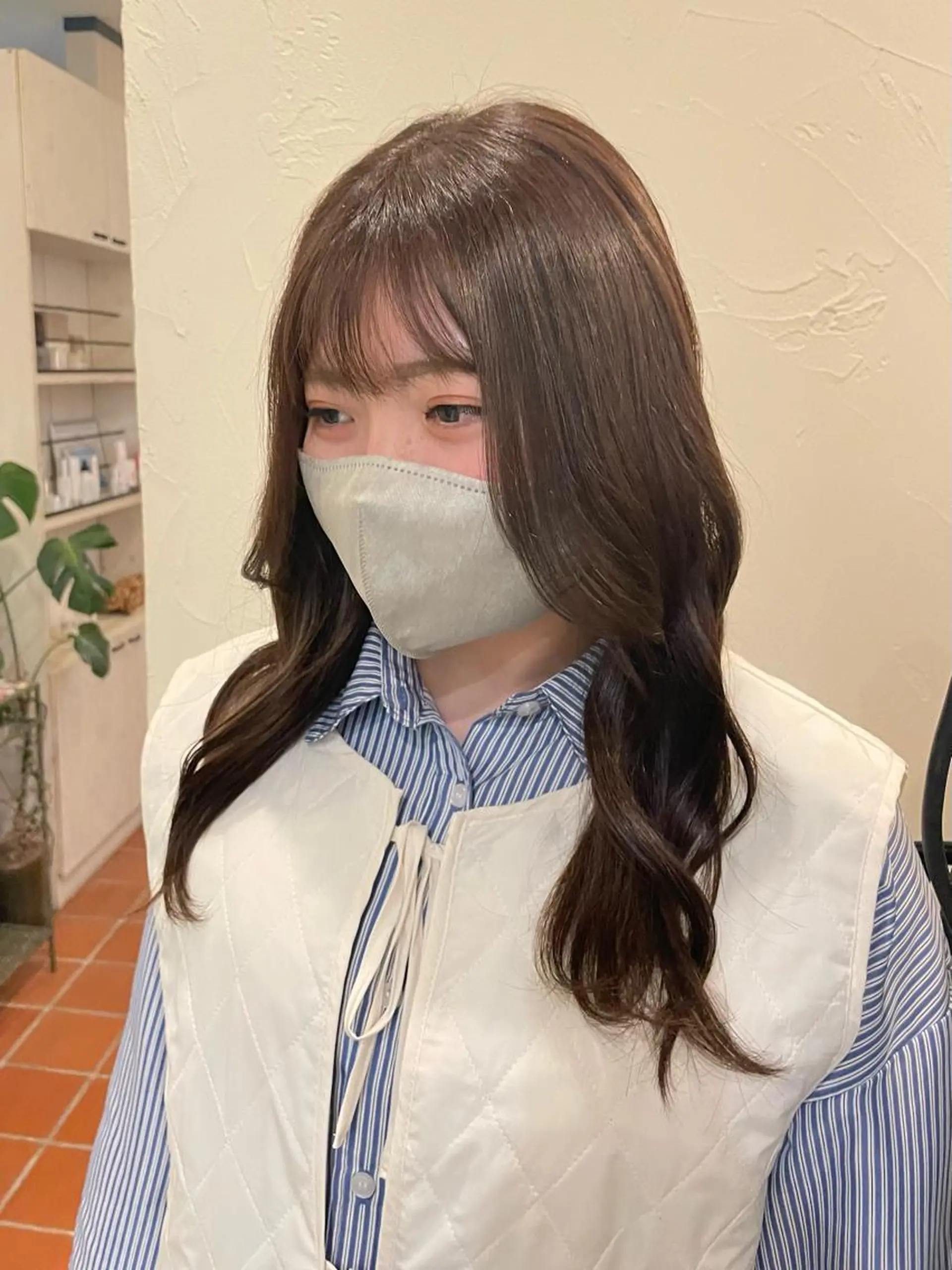 ロング カラー 韓国風ヘア Lita. hairdesign所属・kako ／透明感カラー🤍のヘアスタイル