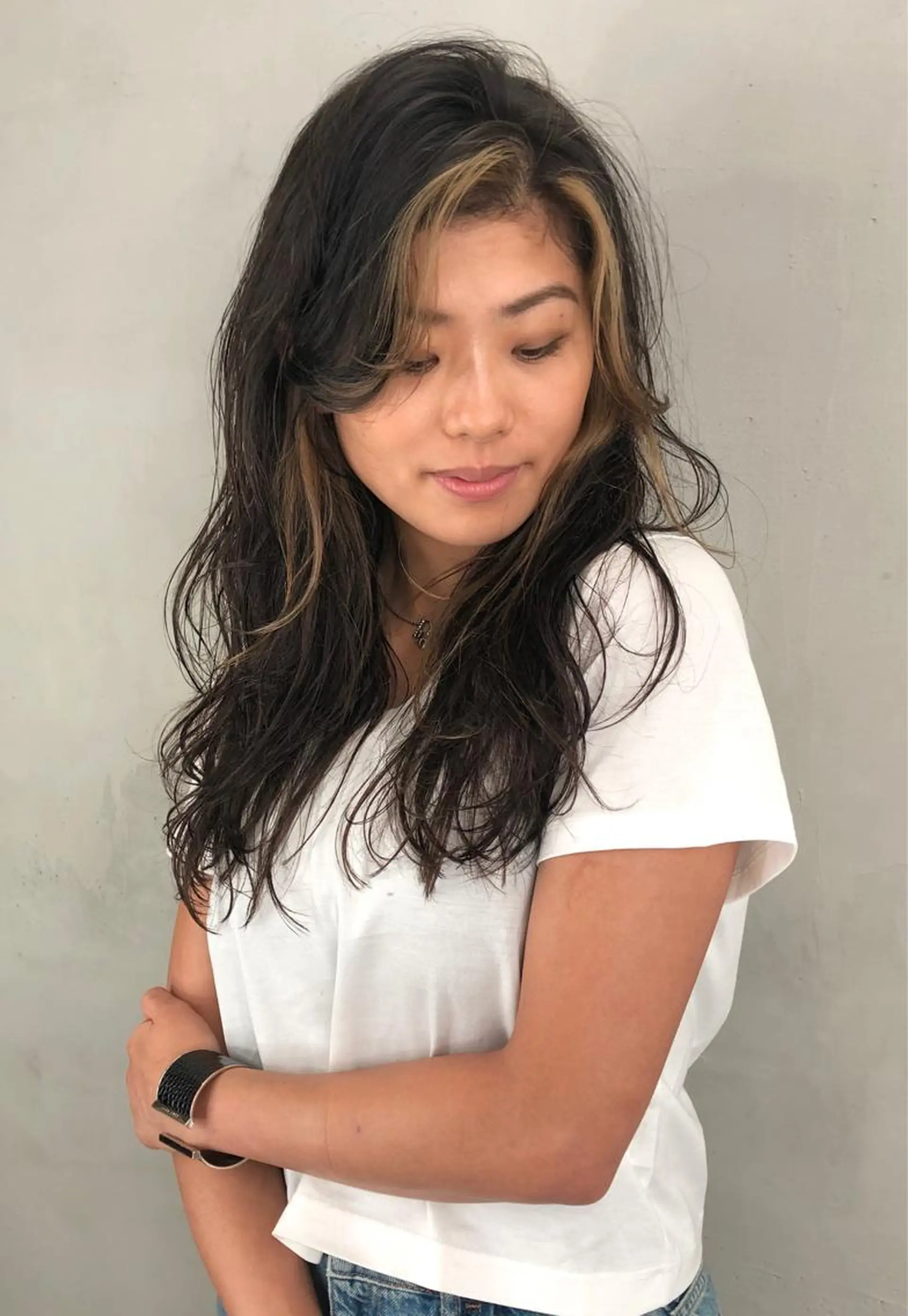 ロング レイヤーカット SALOWIN GINZARay2店所属・石澤 諒のヘアスタイル