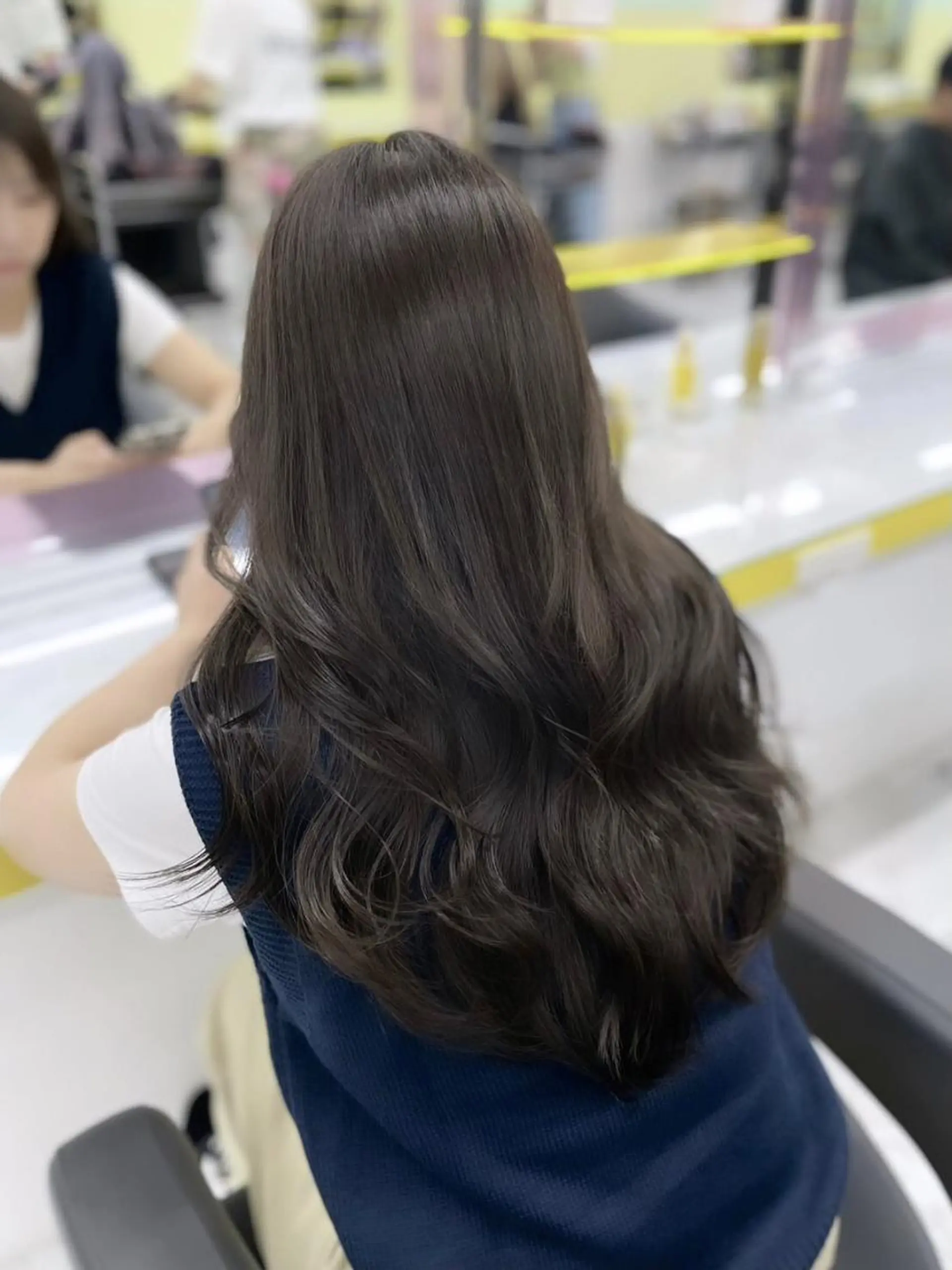 カラー 中韓mixトレンド 冬髪🥀UNITEDのヘアスタイル