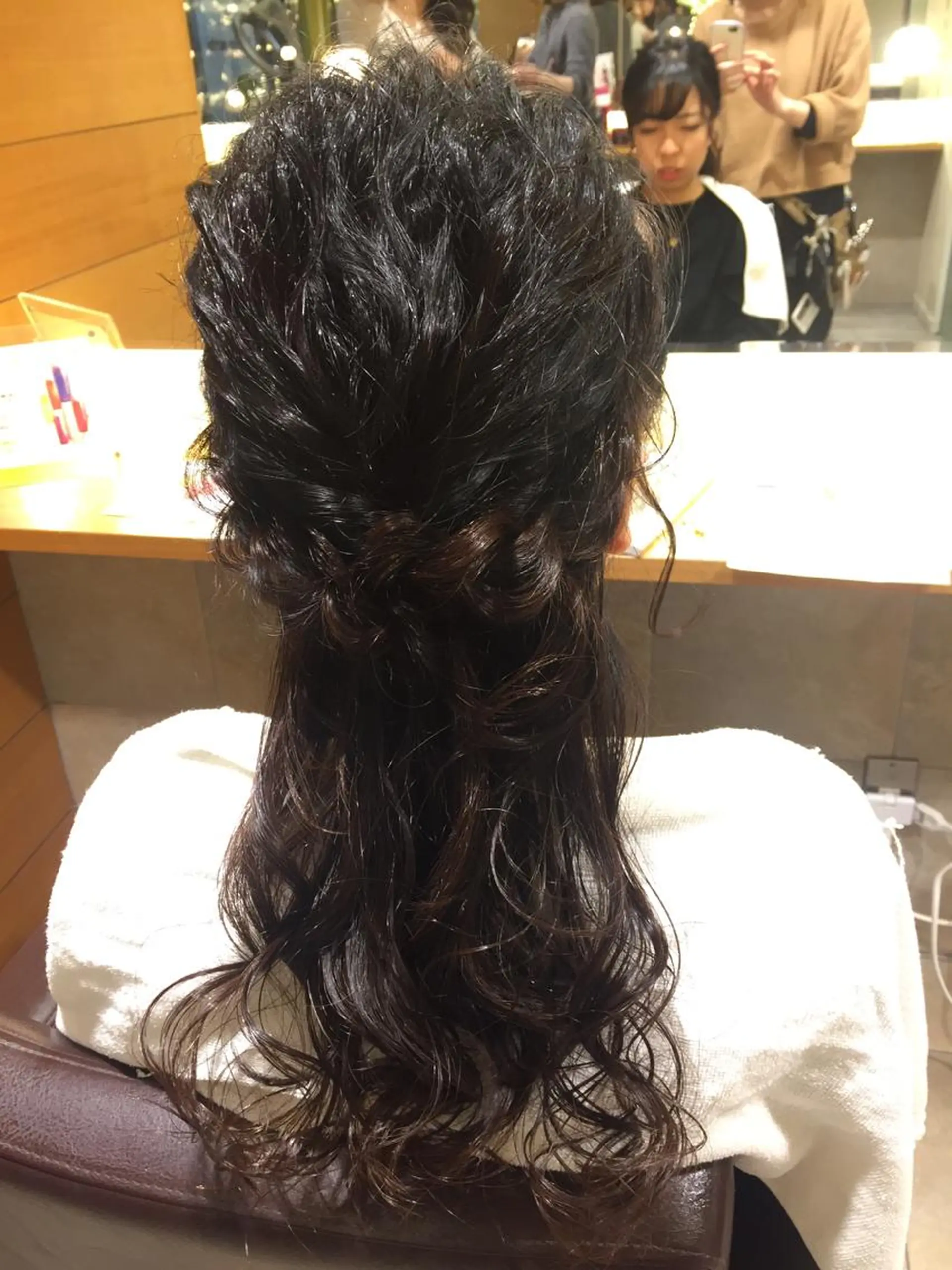 ロング ヘアアレンジ 加藤 綾華のヘアスタイル