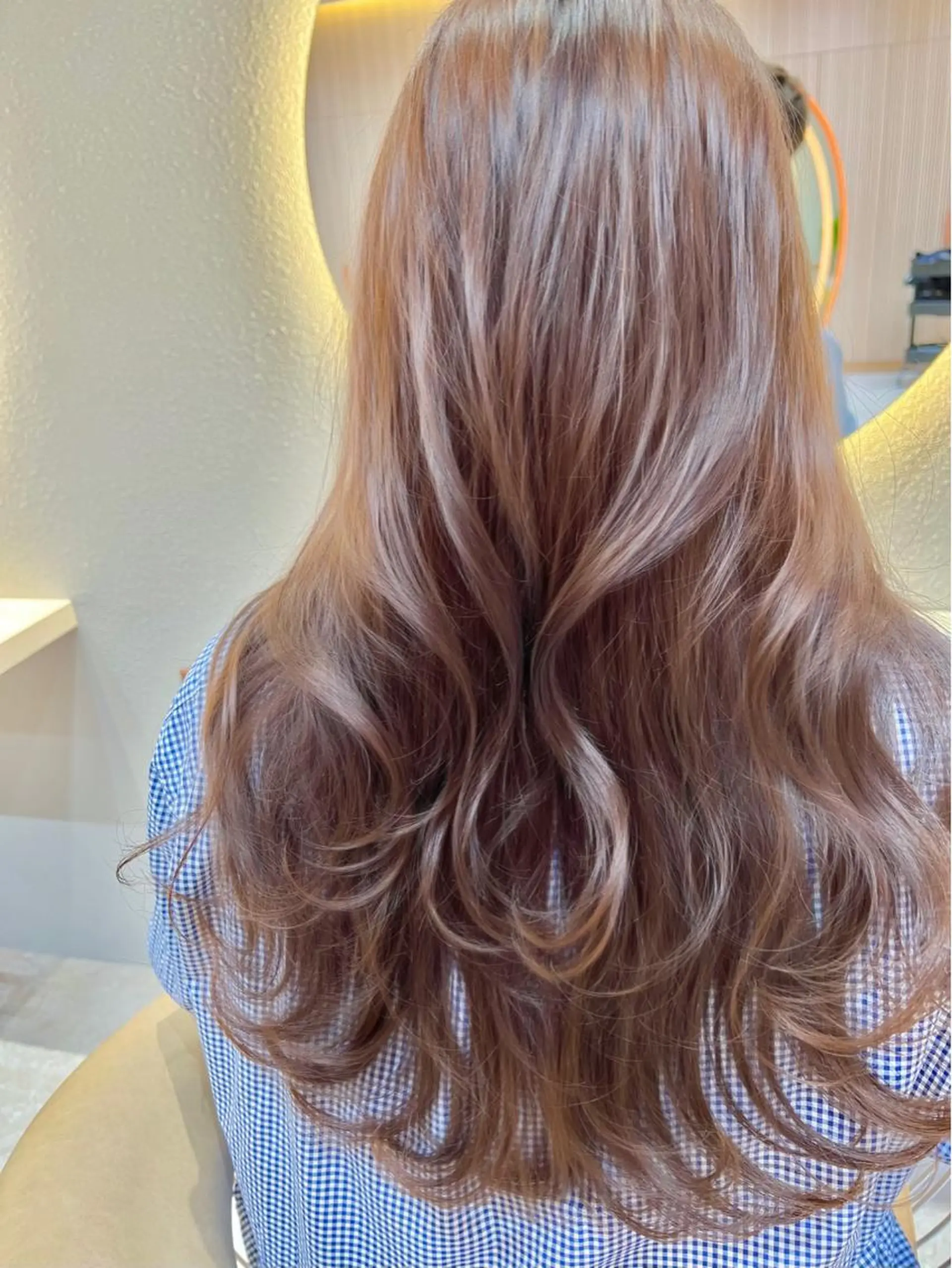 ロング カラー カット ヘアカラー トリートメント レイヤーカット/ 顔周り 五島巨幹のヘアスタイル