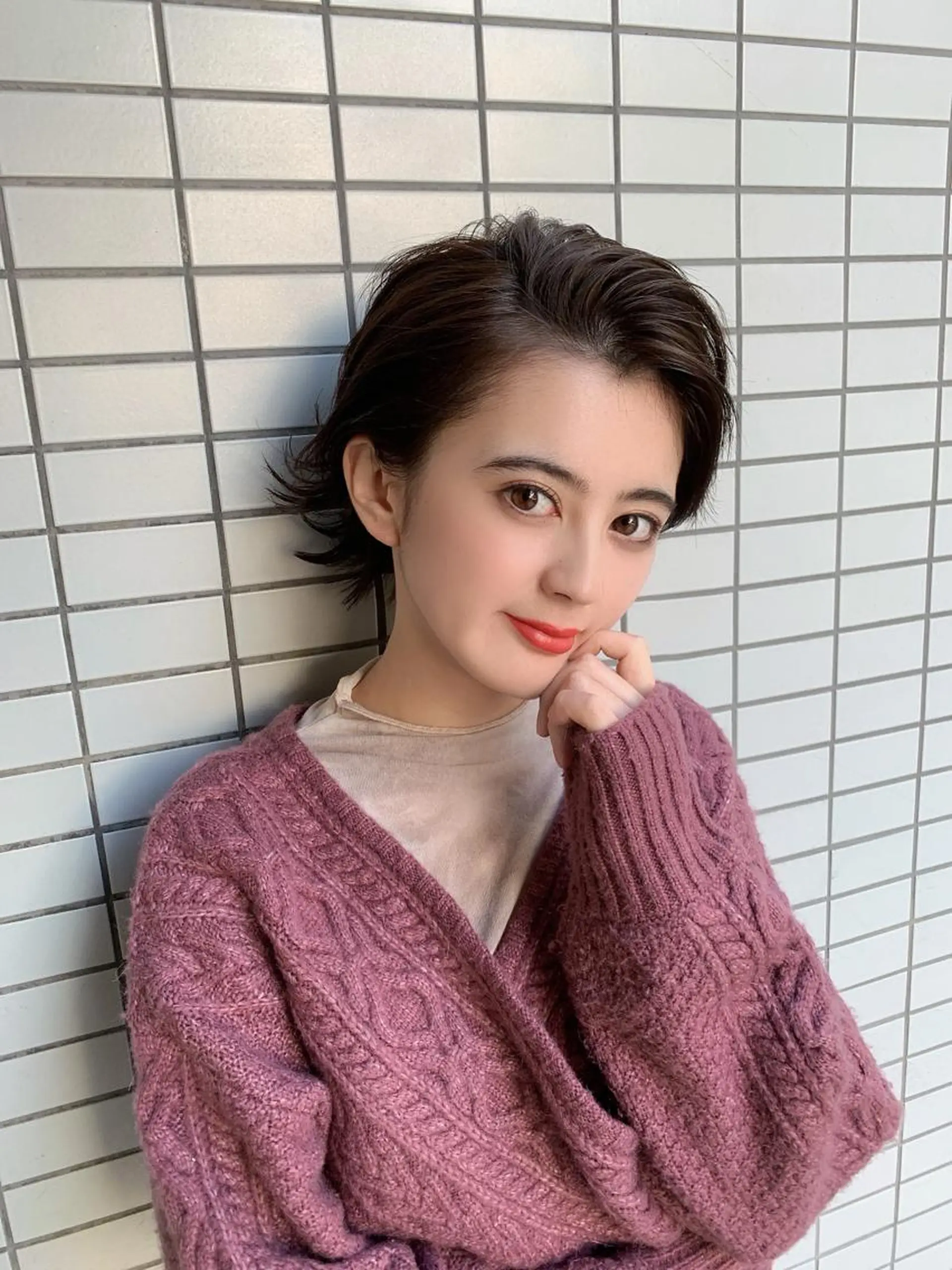 ショート カラー ヘアアレンジ 🐮牛島 一貴🐮のヘアスタイル