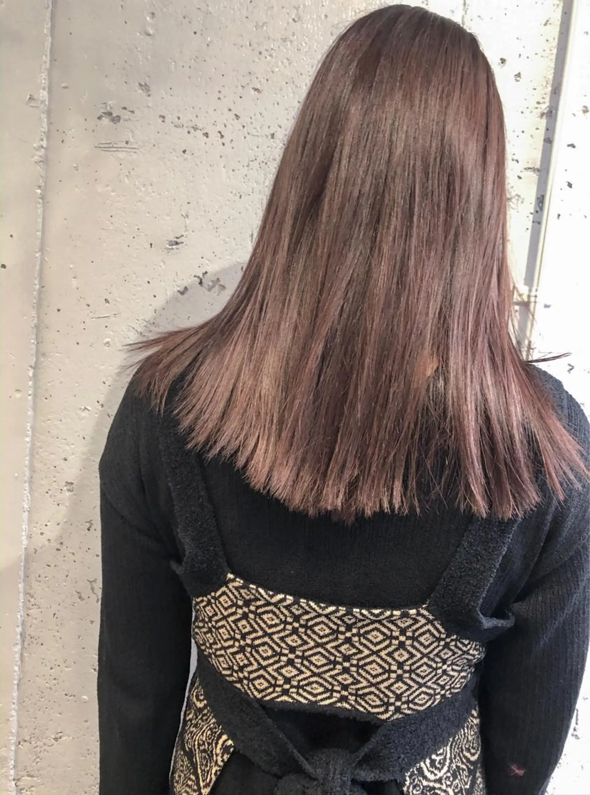 ロング カット ヘアカラー トリートメント nessヤマサキ リュウタのヘアスタイル