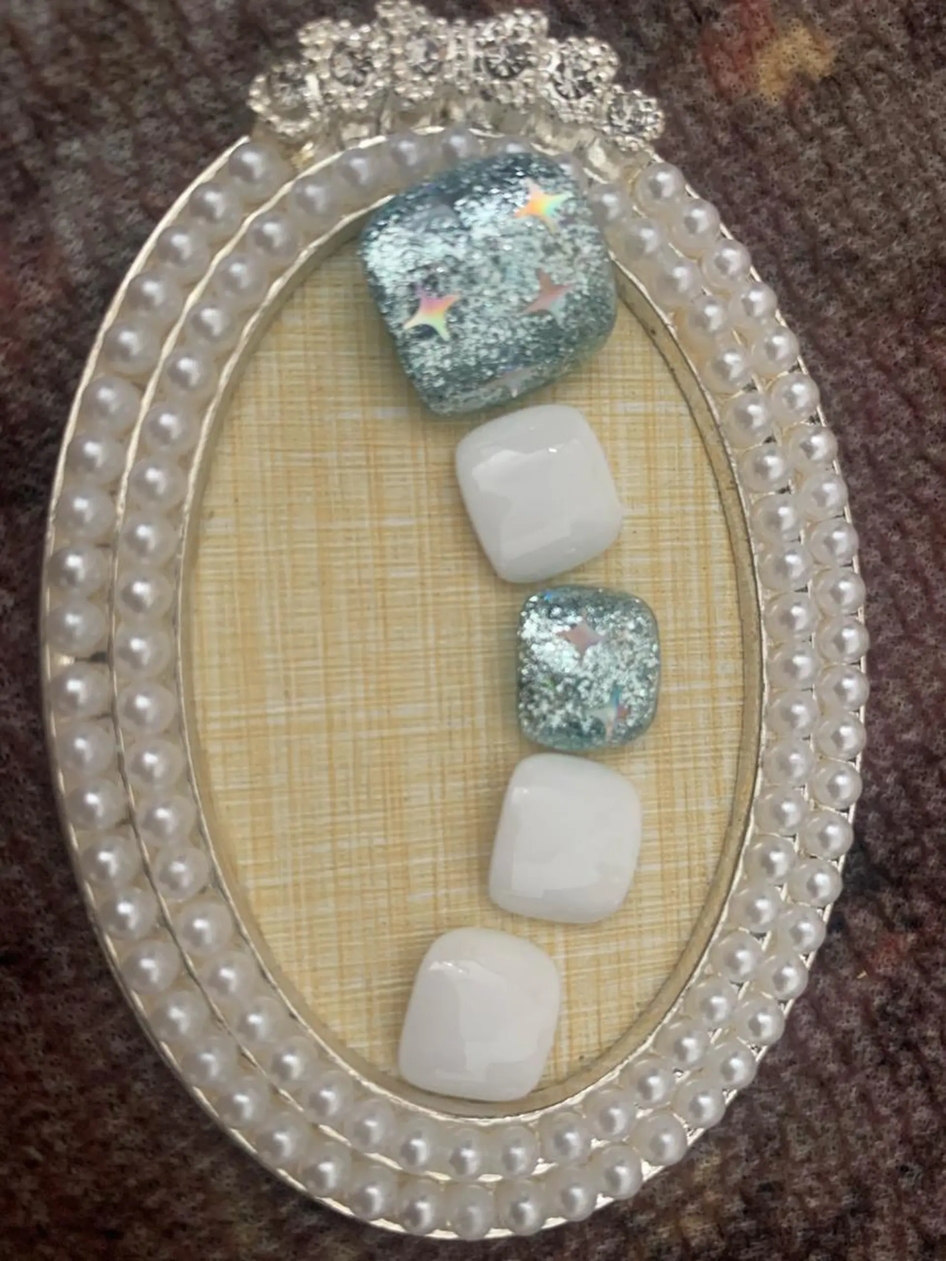 ネイル ブルー Kira Nailのネイルデザイン