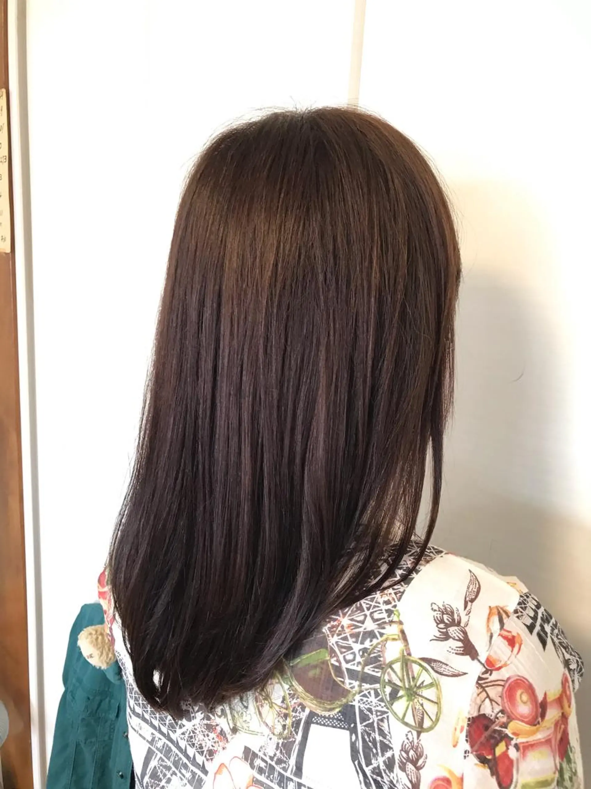 セミロング カラー [髪質改善] 北生駒 店長/古居聖理のヘアスタイル