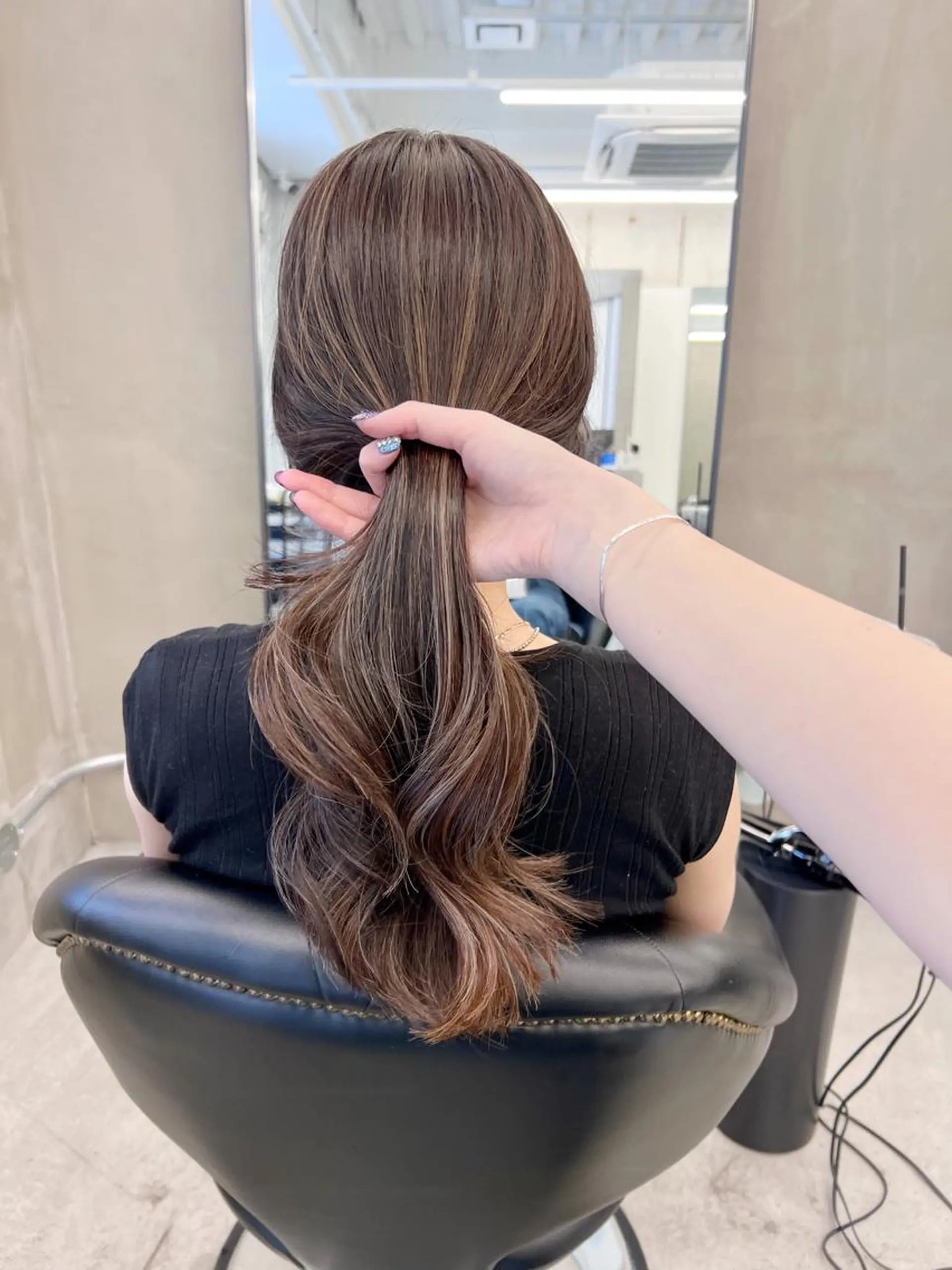 ロング カラー kimika🥑 メンズ/髪質改善のヘアスタイル