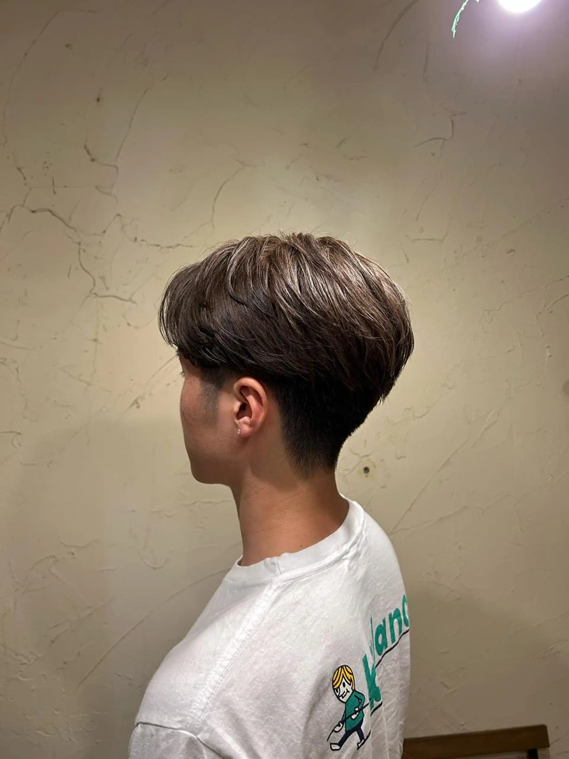 ショート カラー メンズ 千葉 景虎のヘアスタイル