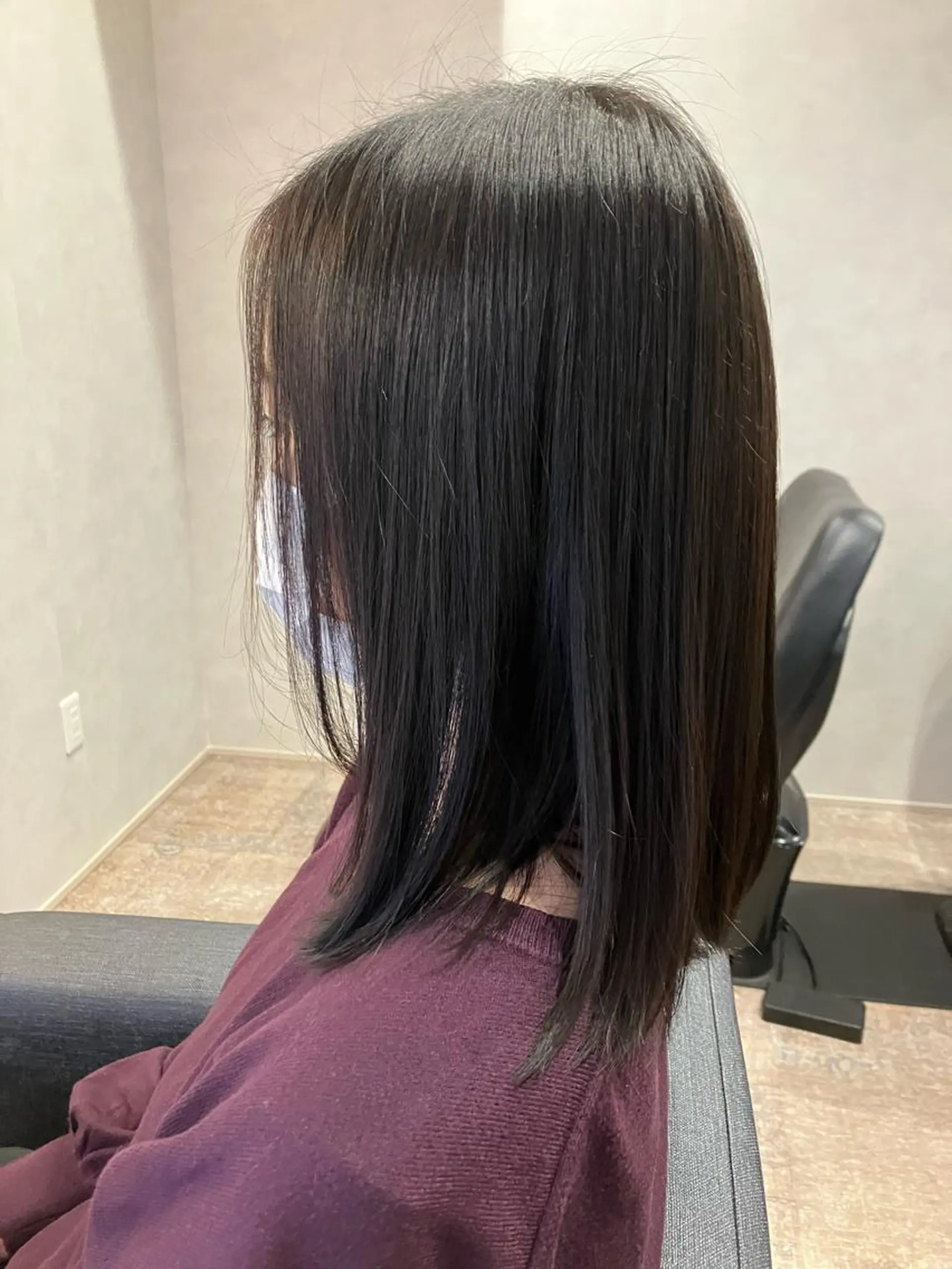 セミロング カット 縮毛矯正 トリートメント LIME HAIR DESIGN所属・髪質改善 LIME 長野駅のヘアスタイル