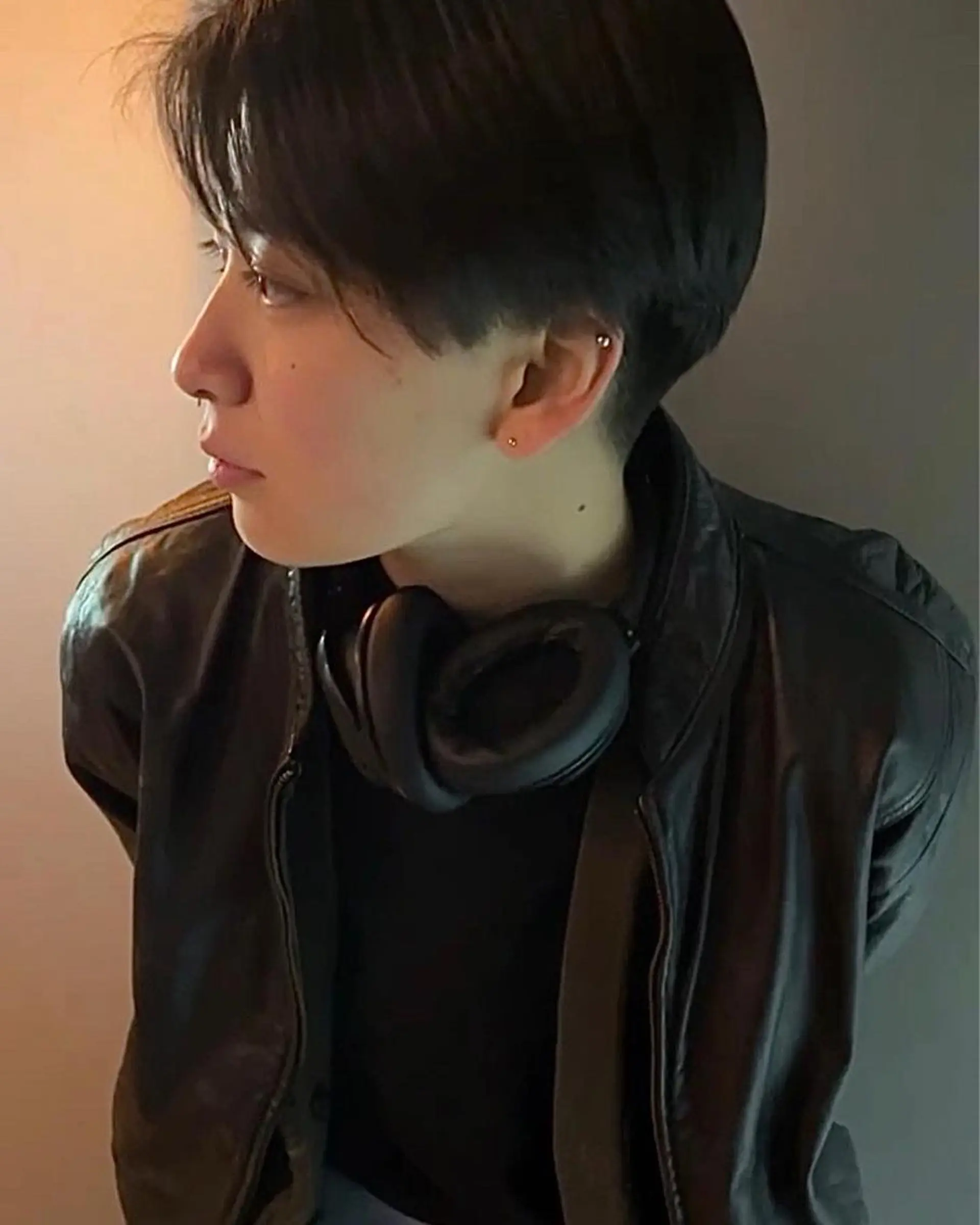 ショート メンズ オカモト ミユウのヘアスタイル