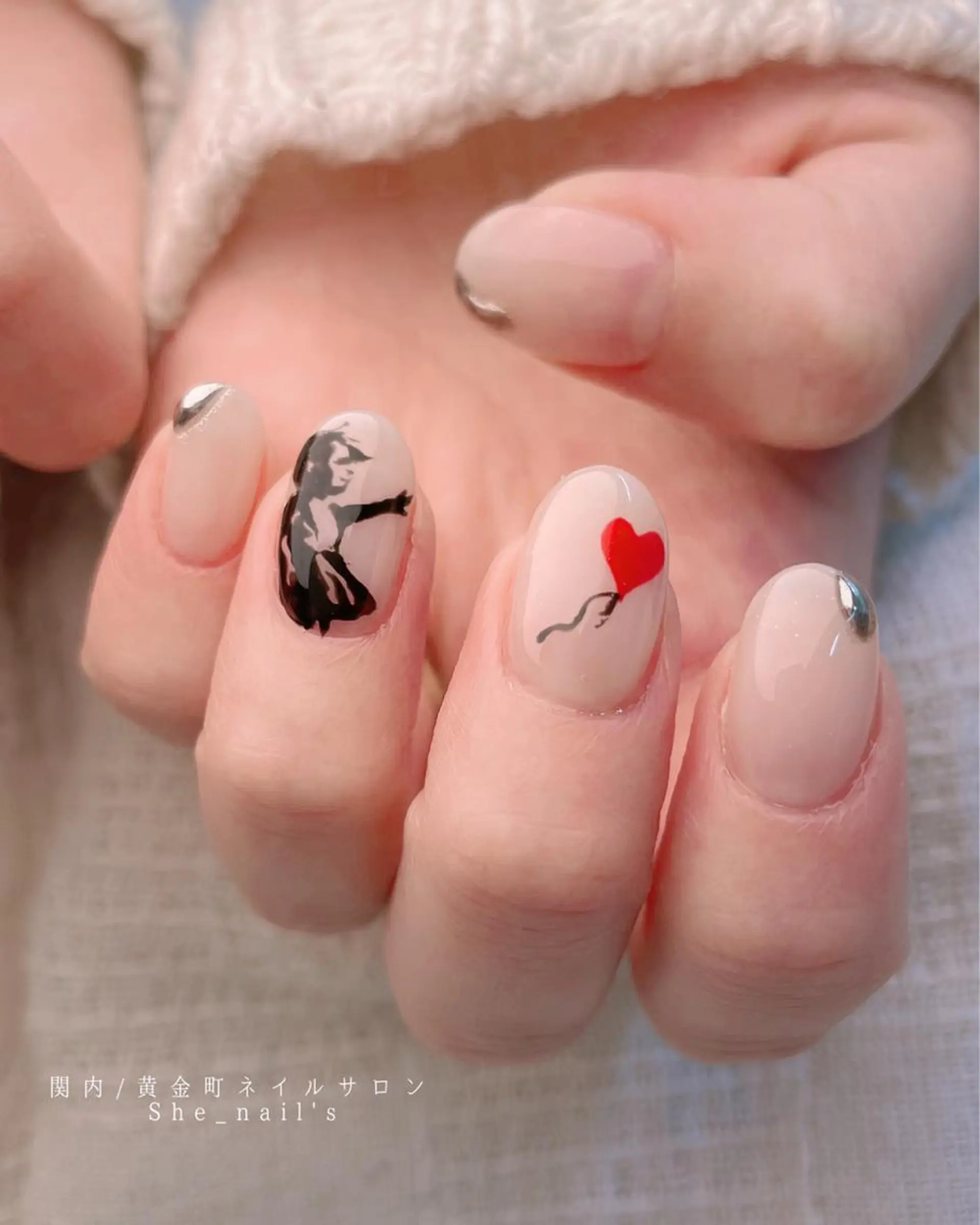 ネイル Blushオーナー Shiinaのネイルデザイン