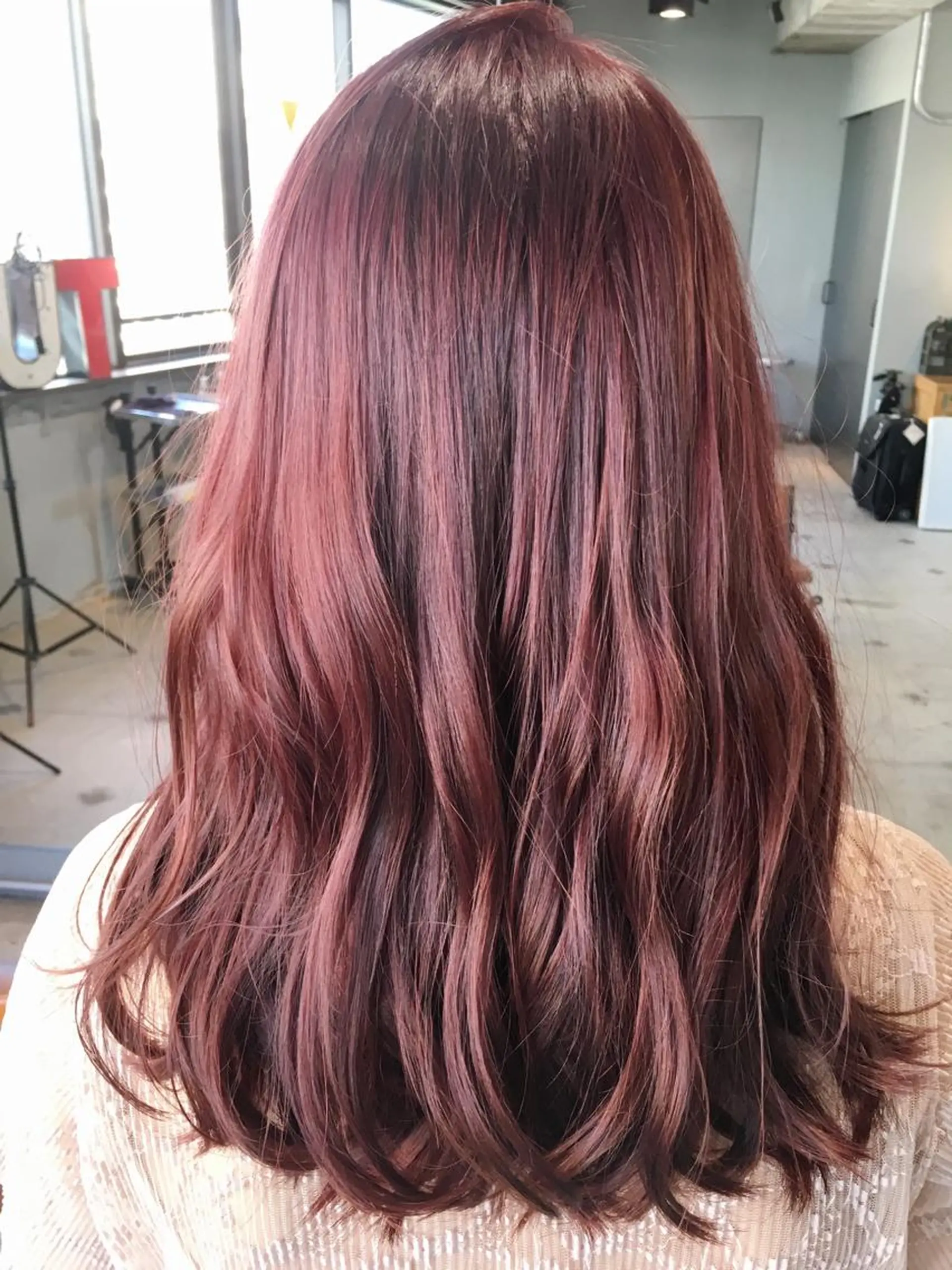 ロング カラー パーマ 代表 中島貴志のヘアスタイル