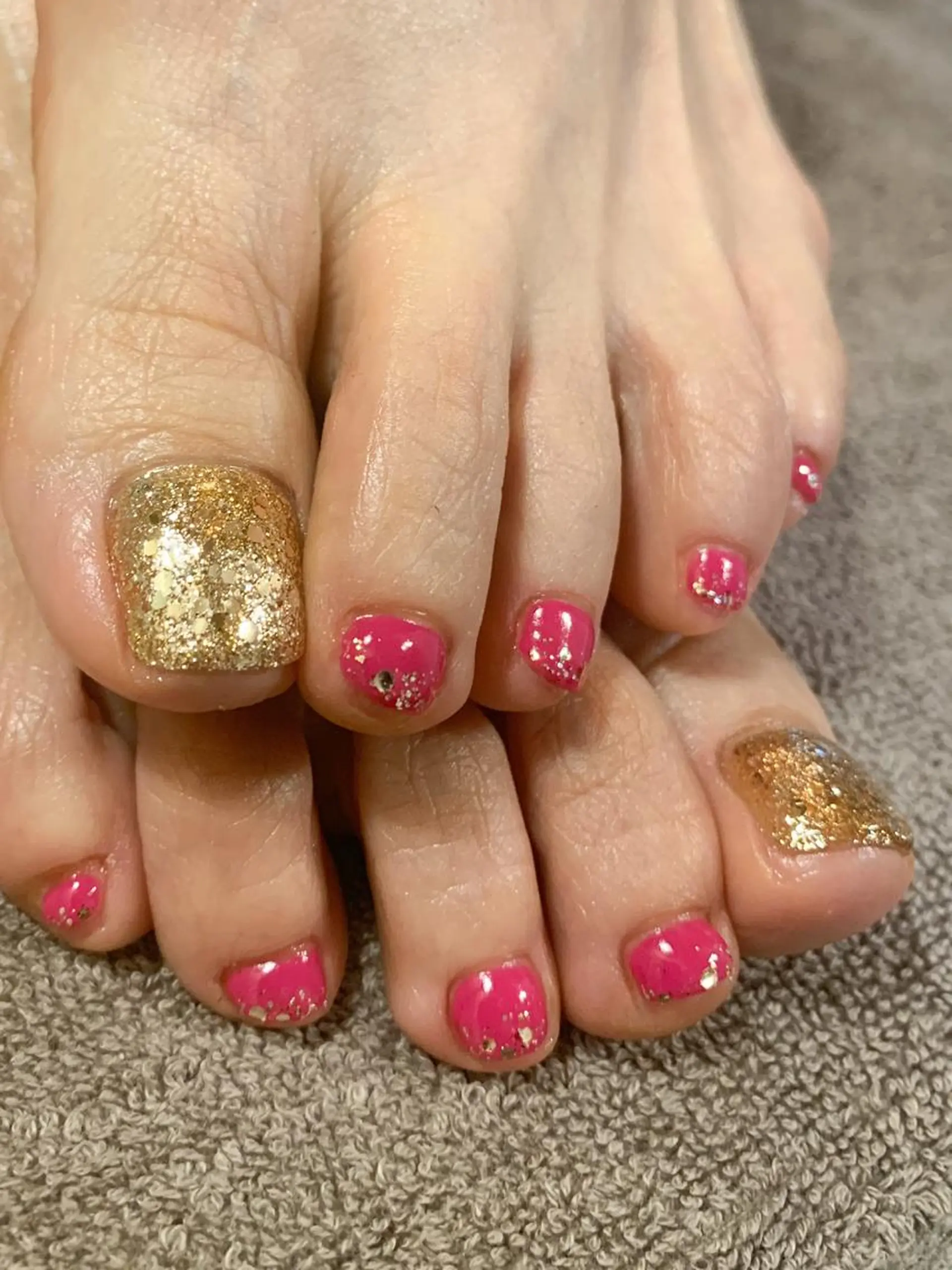 ネイル フットネイル フットネイル 木村 千晴のネイルデザイン