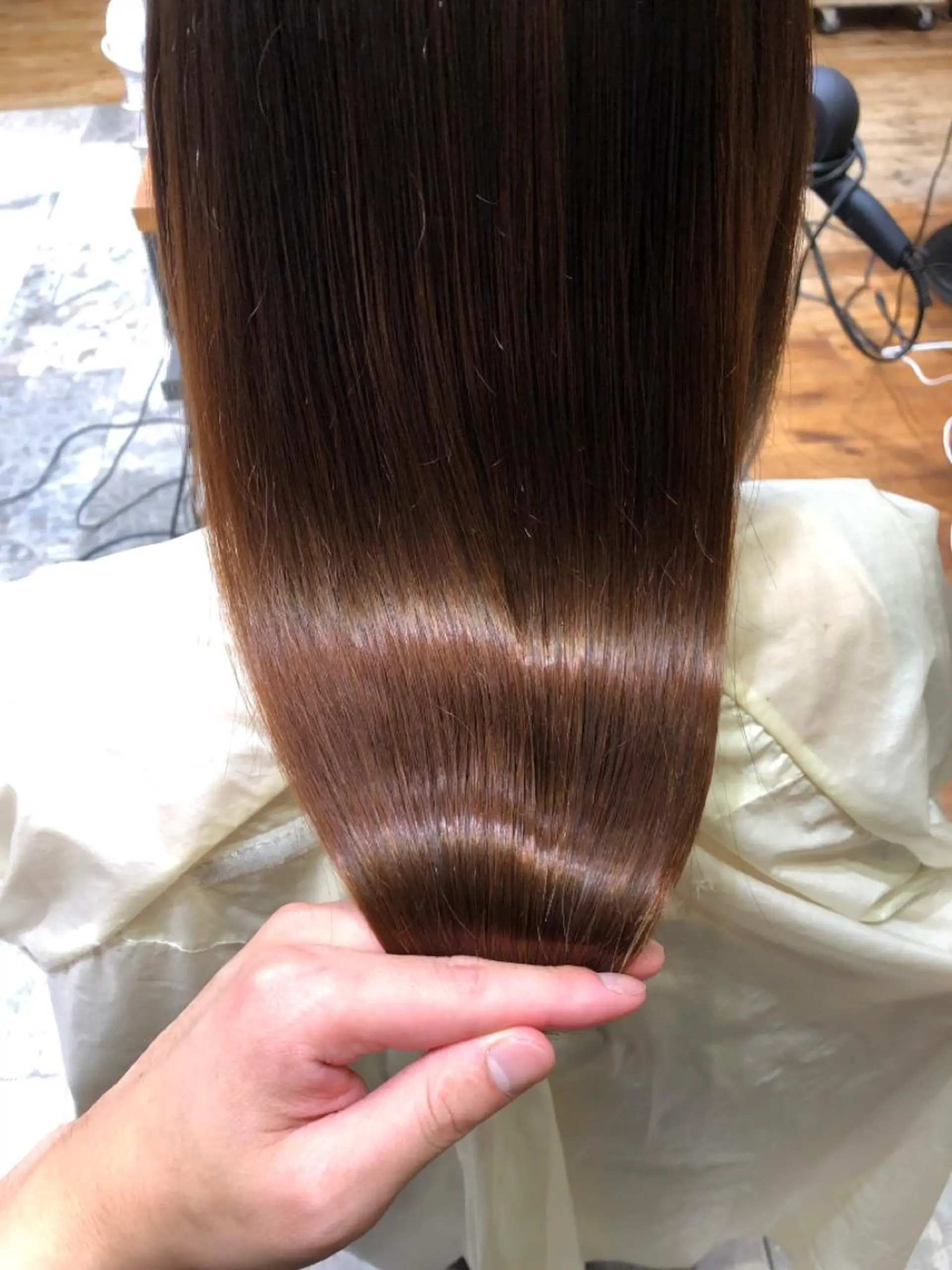 ミディアム カラー パーマ バレイヤージュ ブリーチ ケアブリーチ ダブルカラー ハイライトカラー カット ヘアカラー 縮毛矯正 トリートメント 新宿✨顔周りカット 韓国ヘア/坂本亜裟海のヘアスタイル