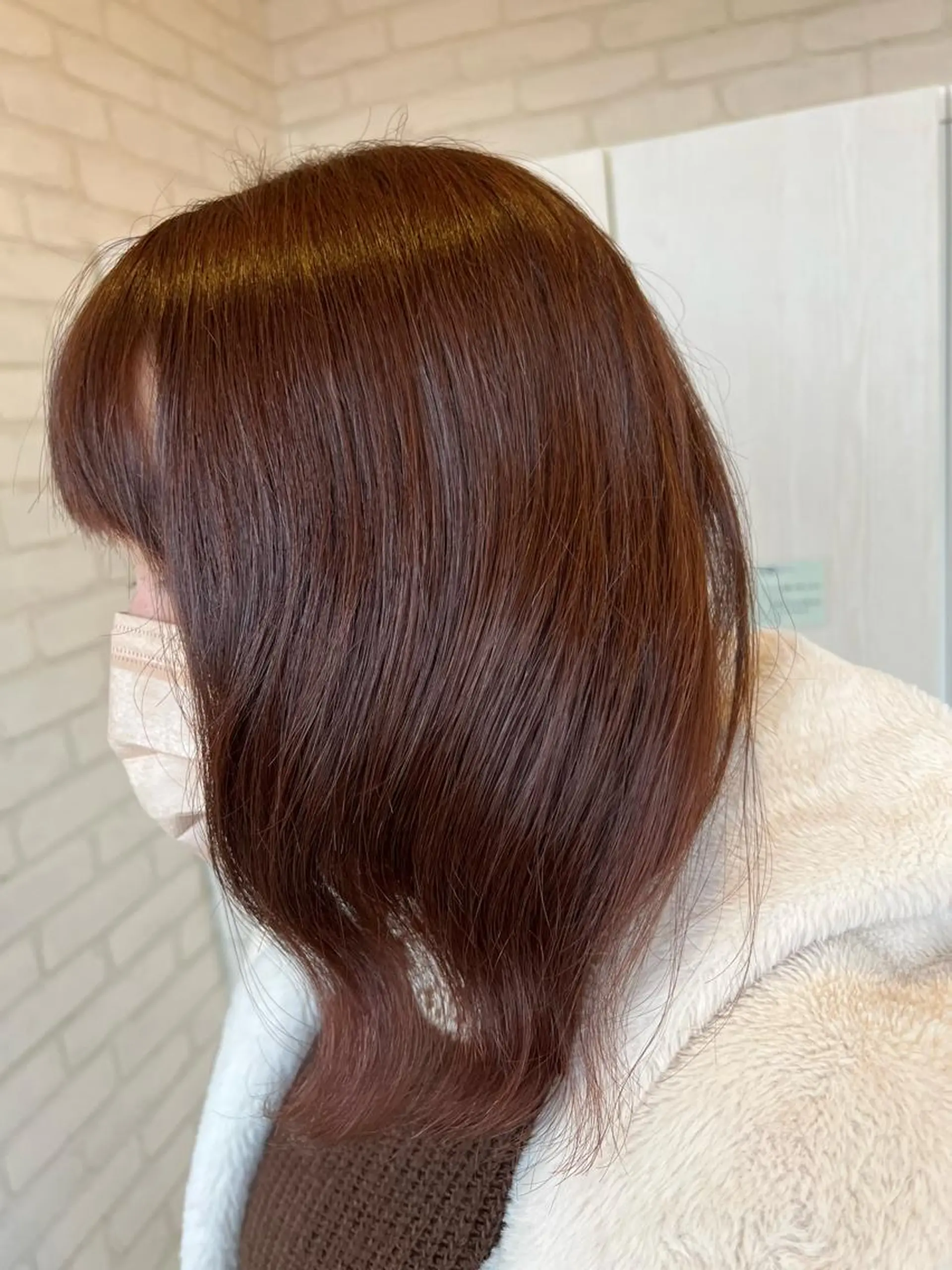 ショート カラー 石崎 真維のヘアスタイル