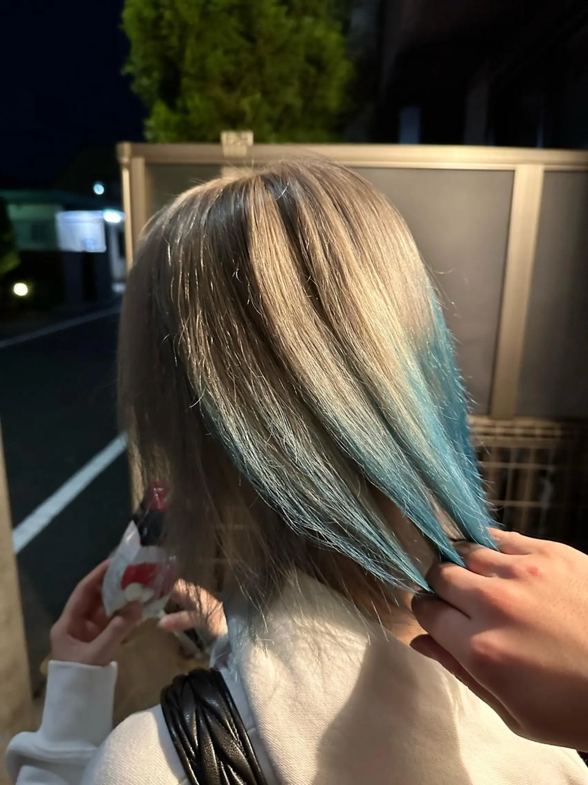 ミディアム カラー 🪼高評価🪼 💎柴崎の藤咲💎のヘアスタイル