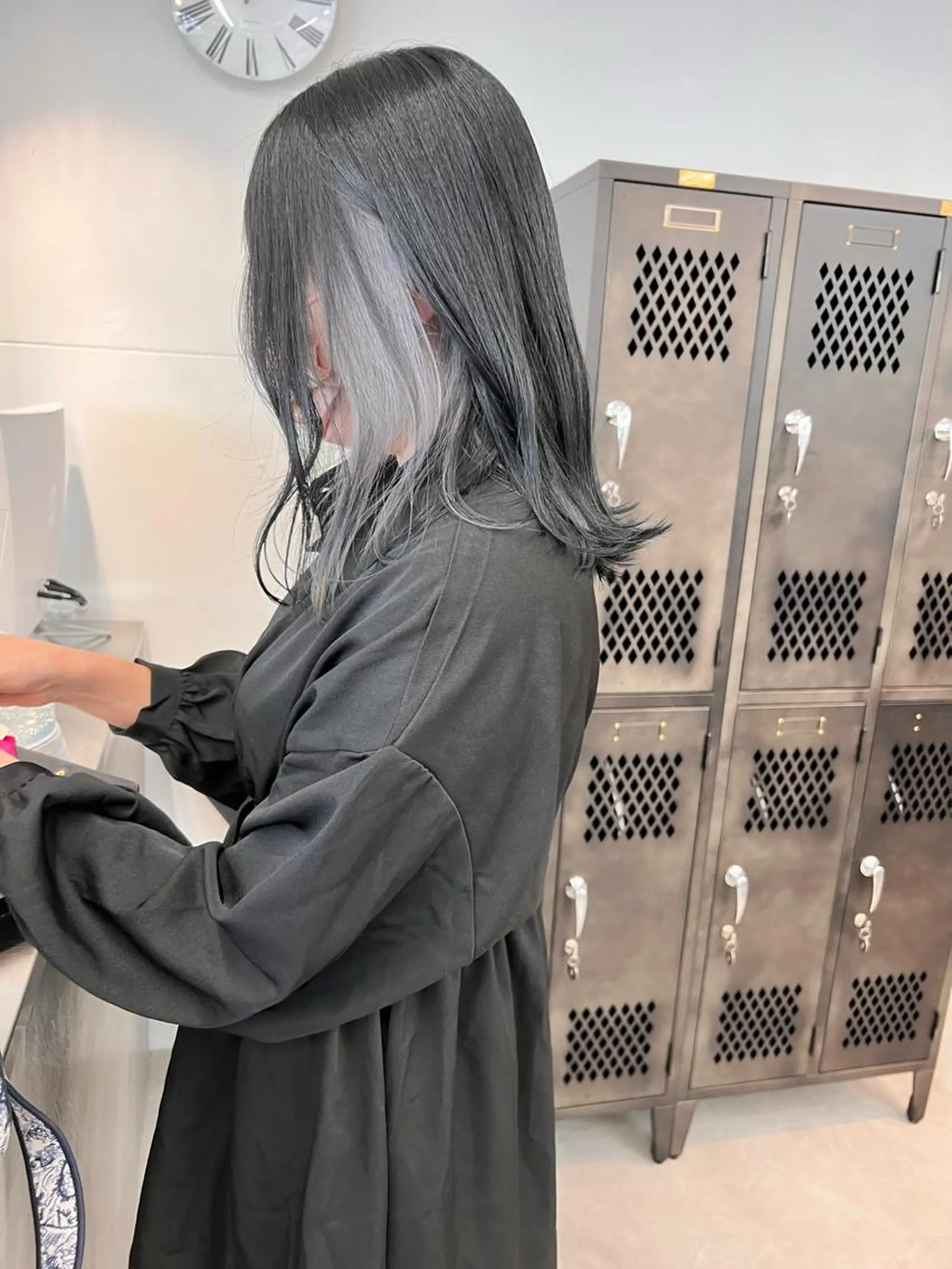 ミディアム カラー カット ヘアカラー トリートメント 樫原裕二 /柔らかいカラーのヘアスタイル