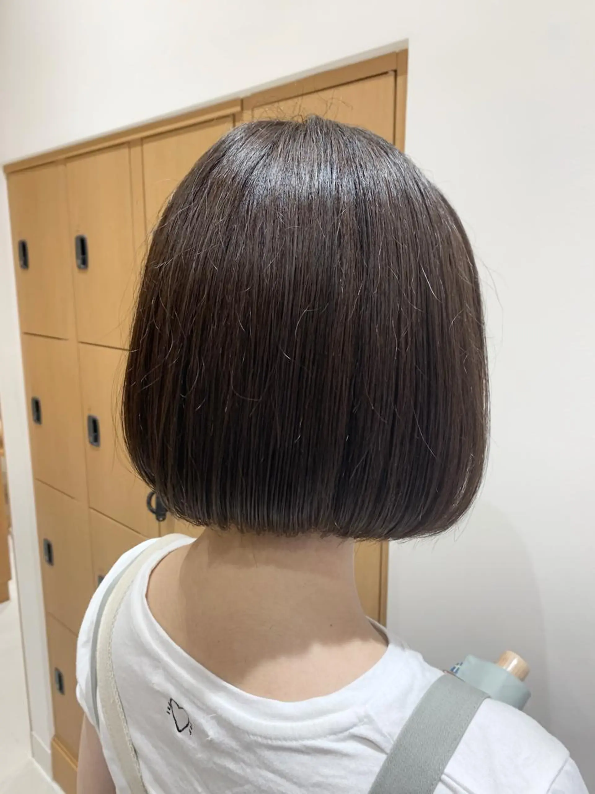 ショート カラー ベージュカラー ボブ Hitotose代表 中島和樹のヘアスタイル