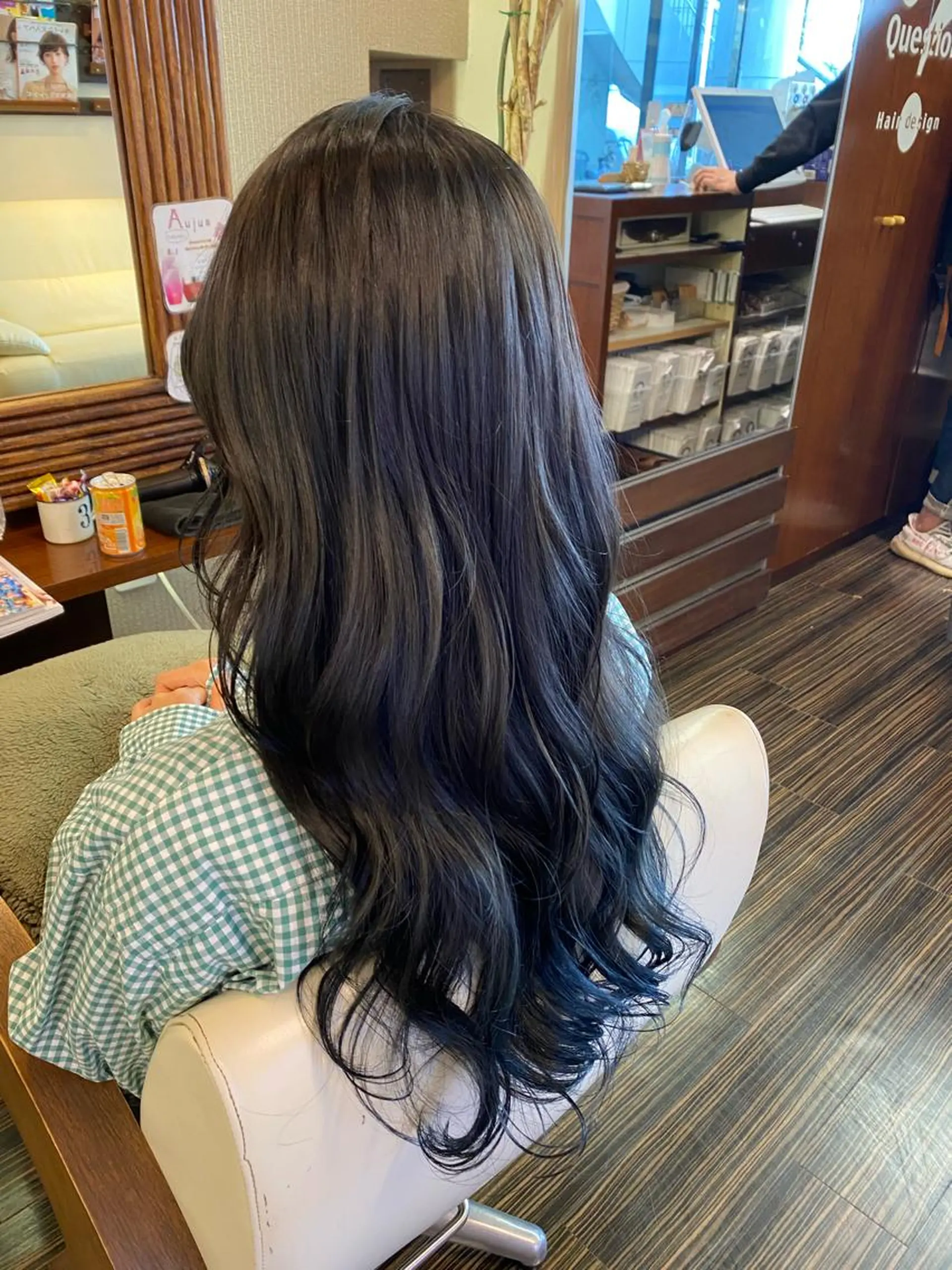 ロング カラー ヘアアレンジ カット ヘアカラー トリートメント 加藤 瑠美のヘアスタイル