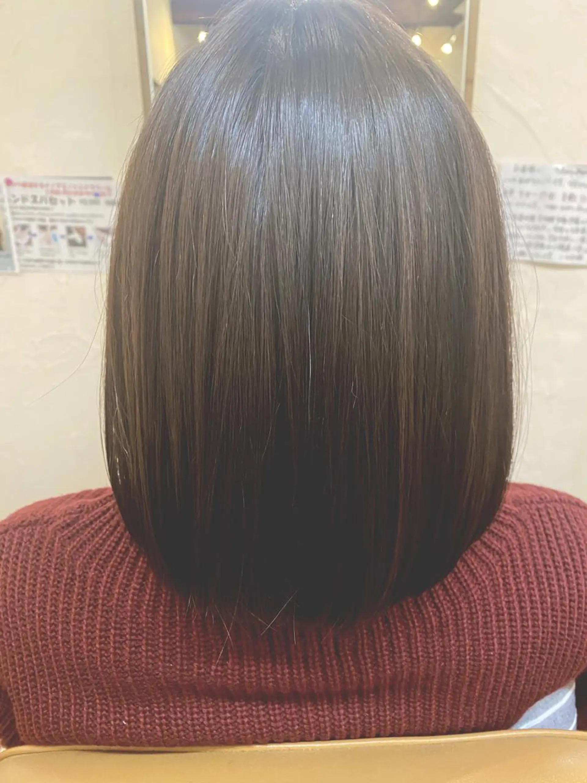 ミディアム カラー 服部 和香のヘアスタイル