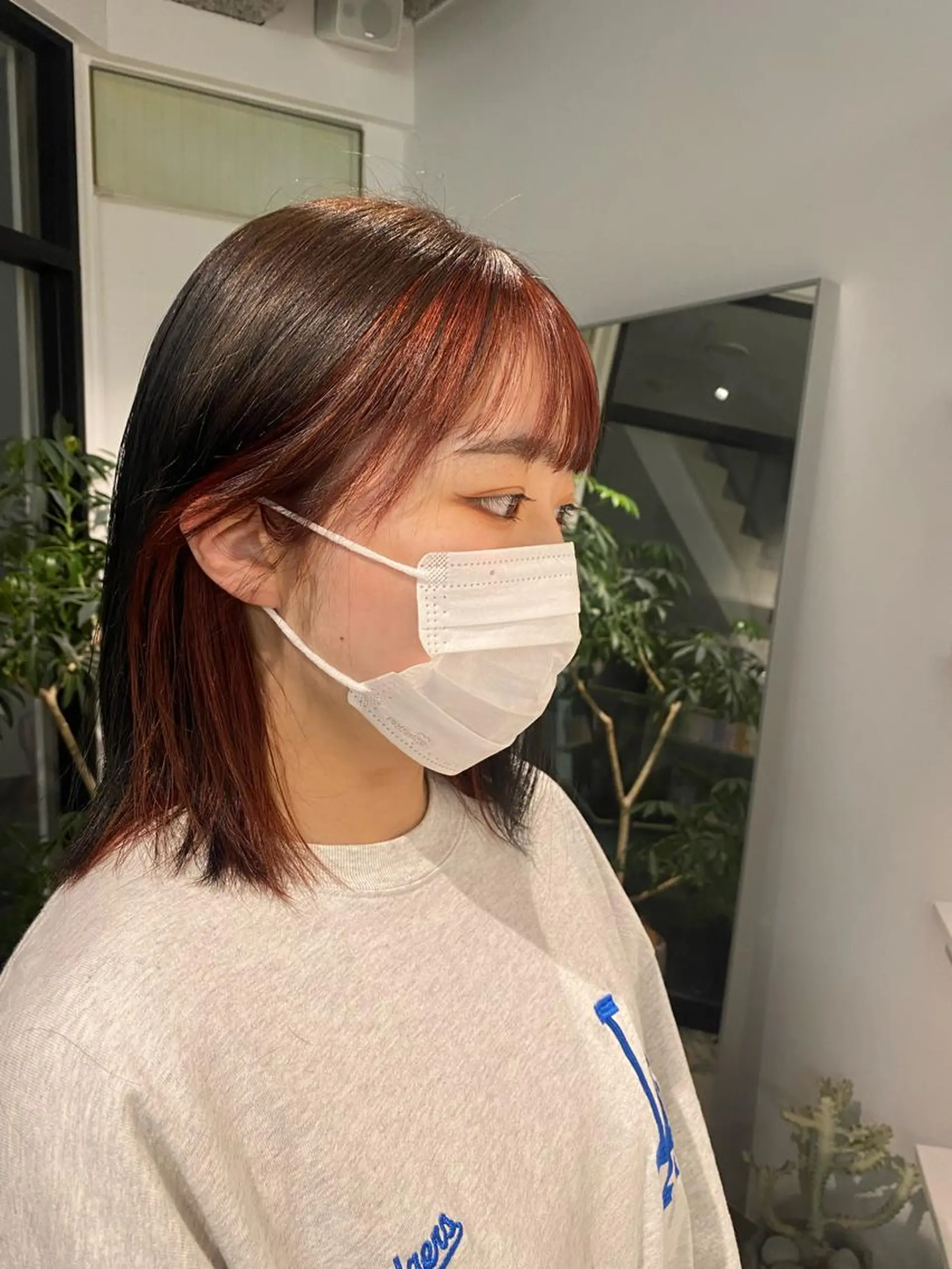 ミディアム カラー Nico所属・ご予約は2月まで！ maho‪🐈🎀のヘアスタイル