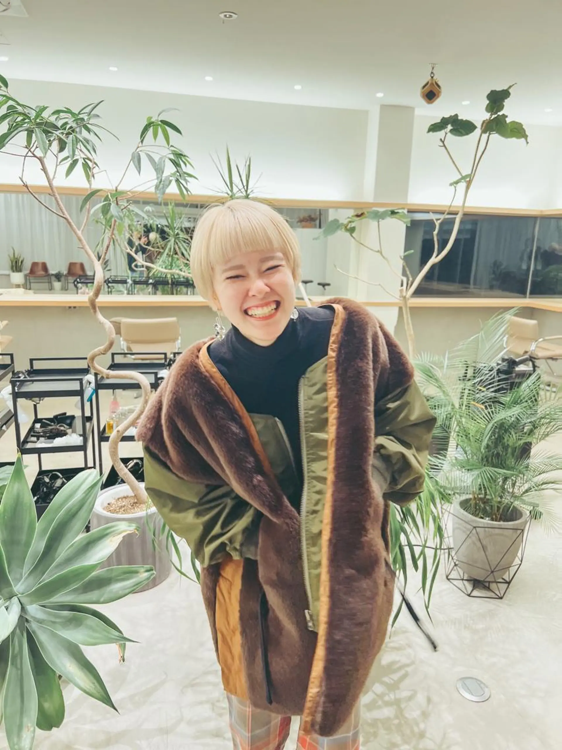 ショート カラー つくばUtooe's 副店長　寺沢颯のヘアスタイル