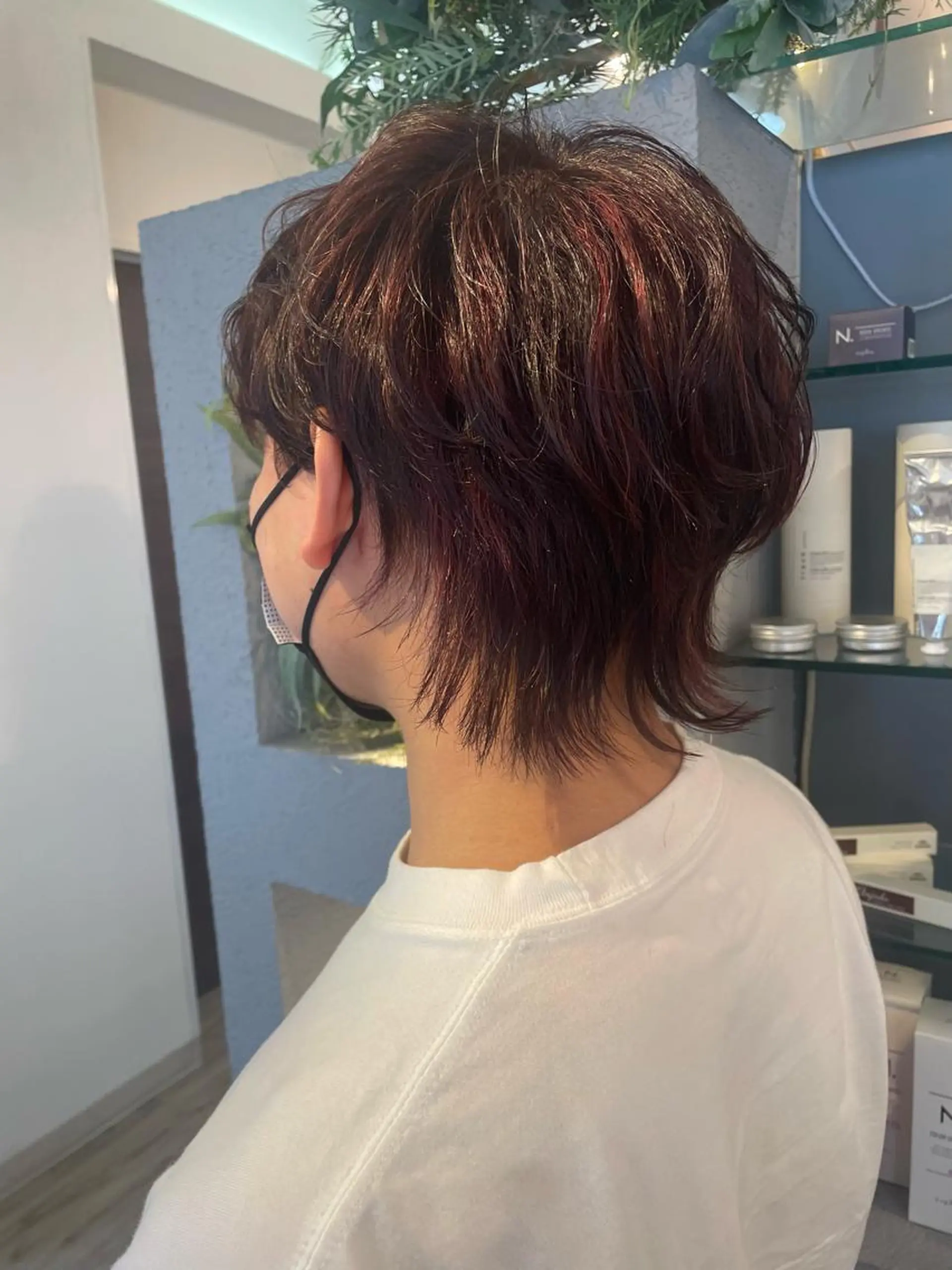 カラー メンズ メンズハイライト ハイライトカラー ブリーチ／ヘアセット 🪞🌙minamiのヘアスタイル