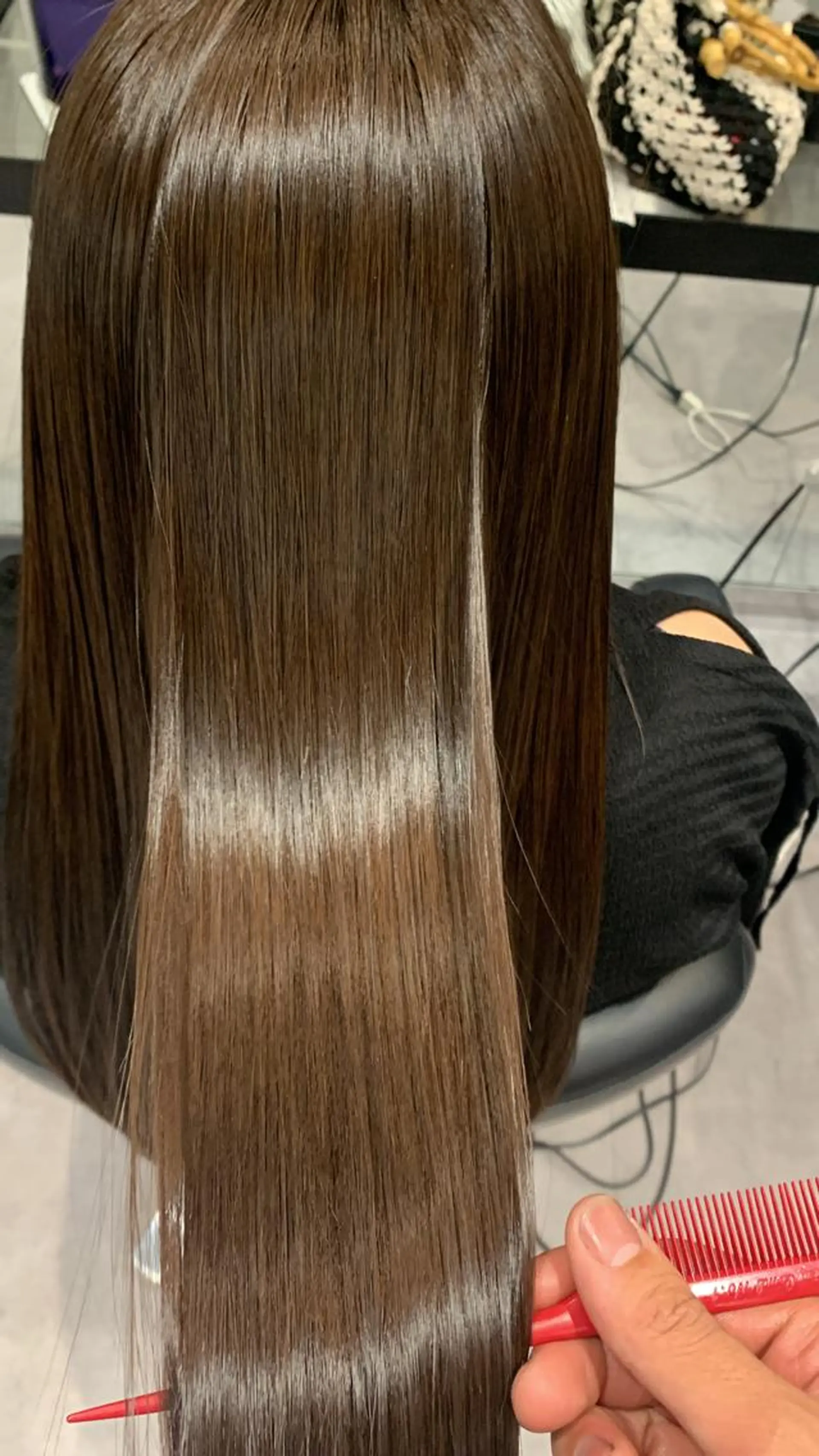 ロング カラー パーマ カット ヘアカラー トリートメント 🌈艶髪/髪質改善 新宿itouのヘアスタイル