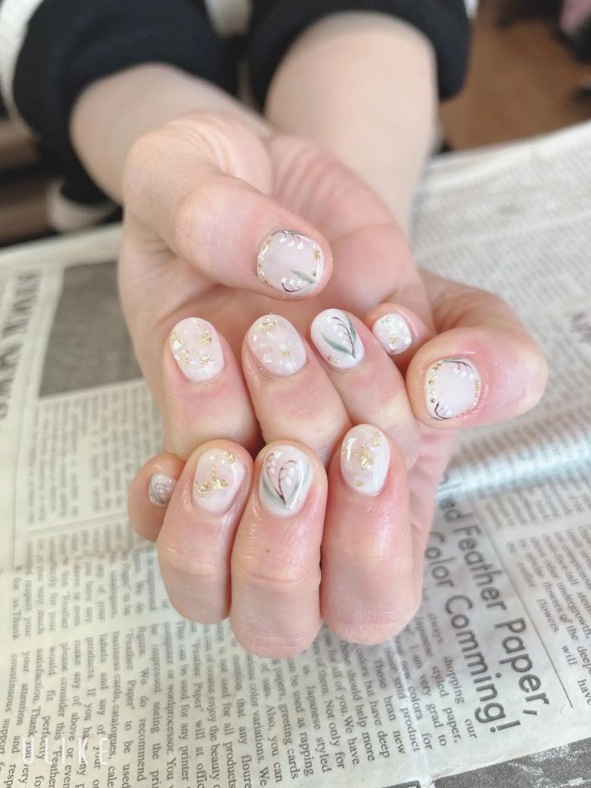 ネイル ハンドネイル ハンドケア 森山 舞のネイルデザイン