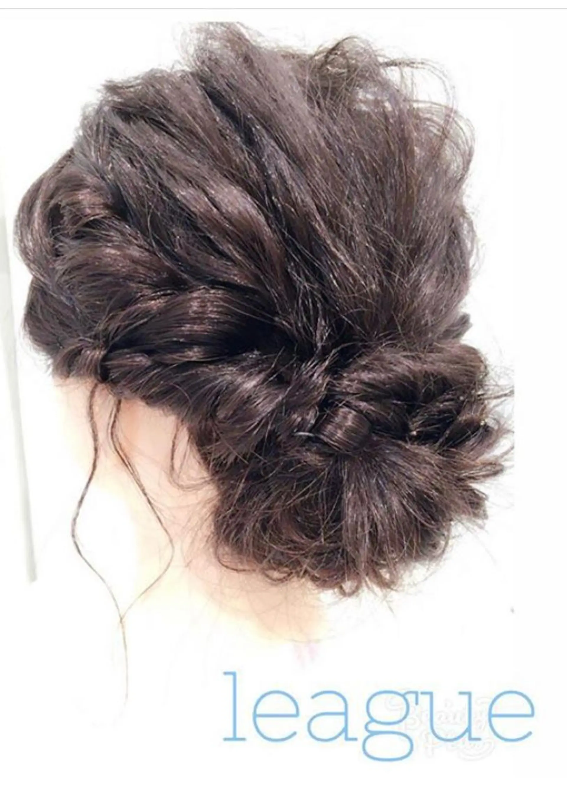 ミディアム ヘアアレンジ 長谷川 礼子のヘアスタイル