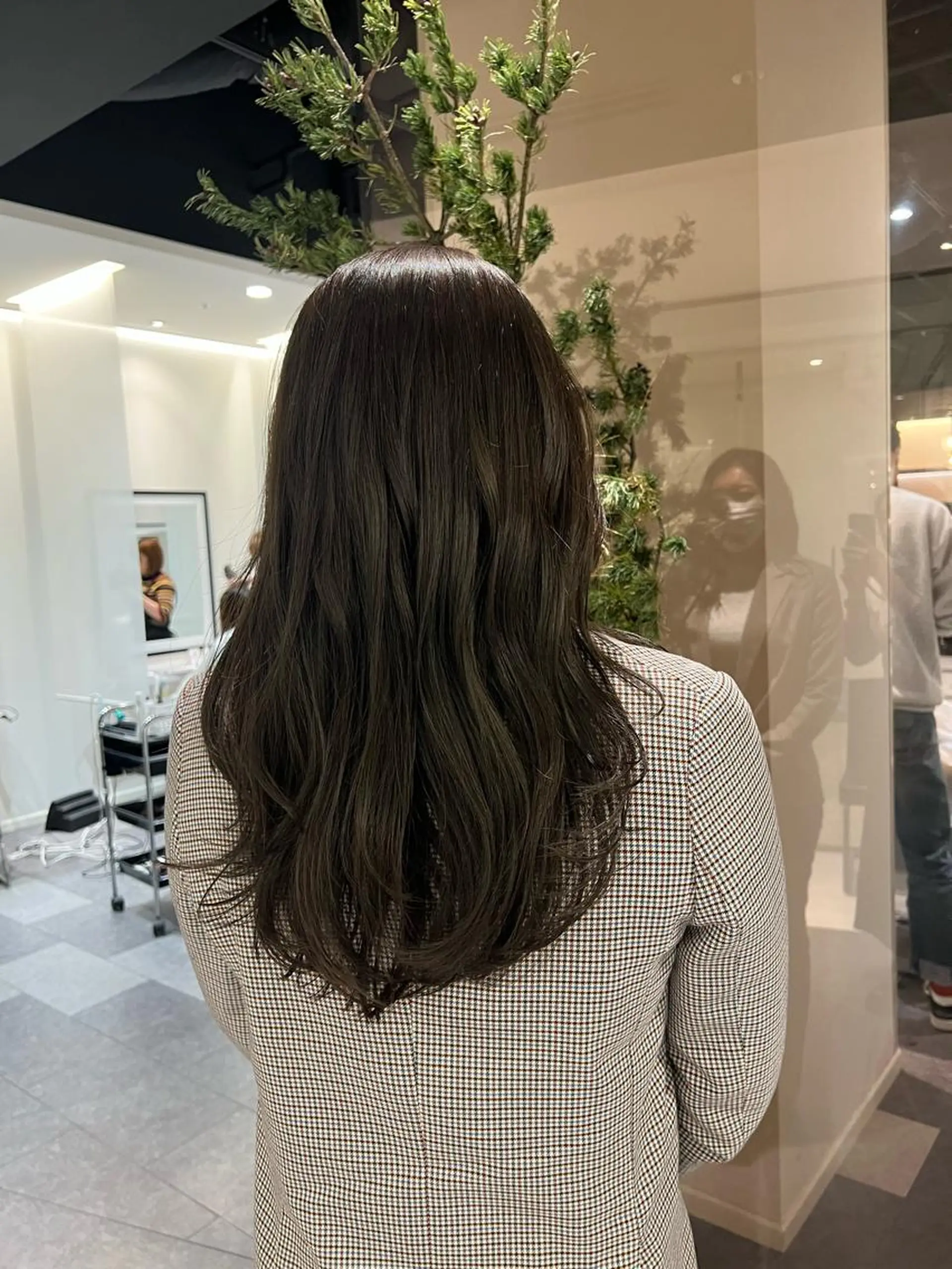 ロング カラー 透明感カラー レイヤーカット 似合わせカット 小顔カット 💎K-two名古屋 安田ちづる💎のヘアスタイル
