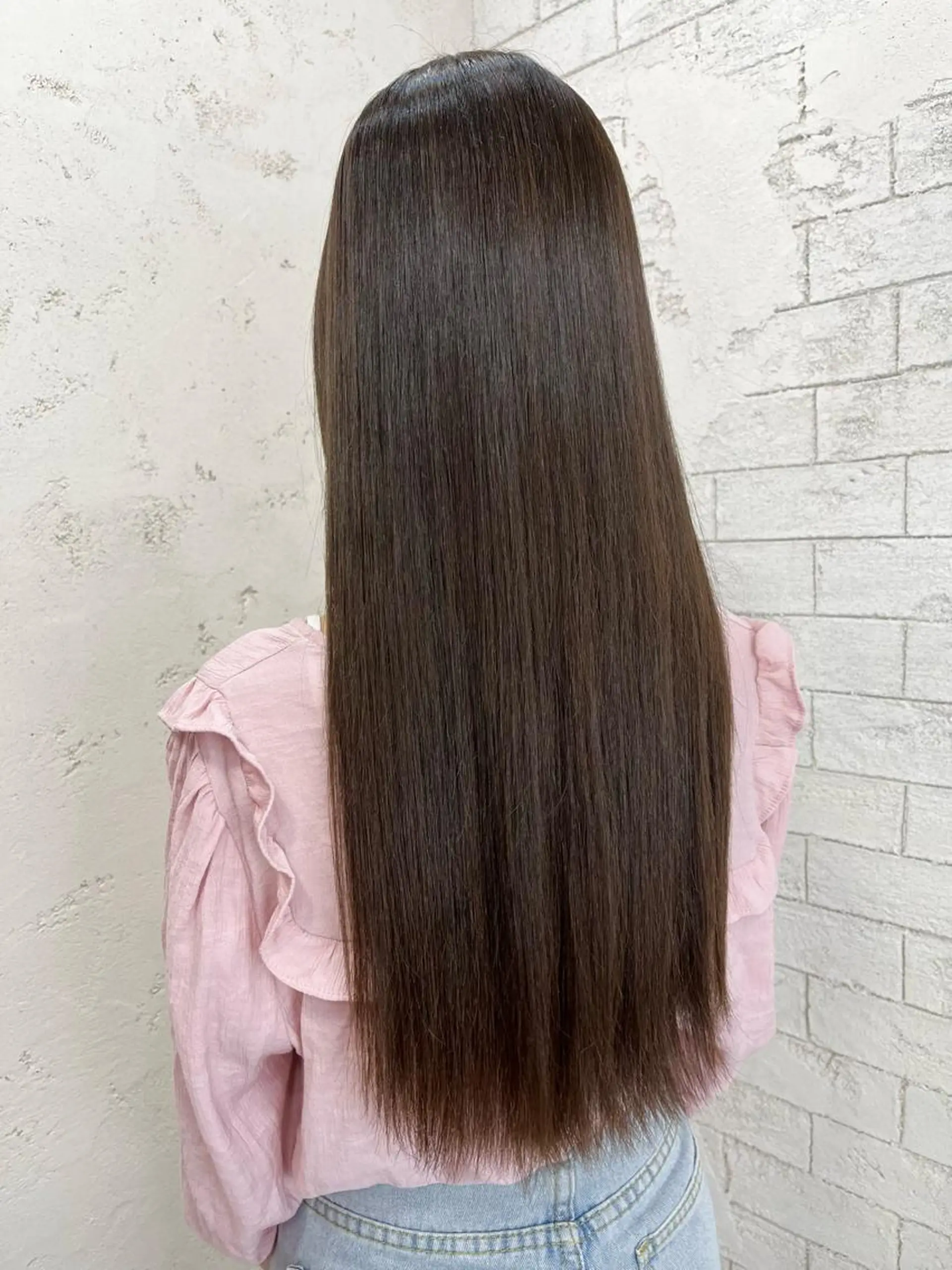 ロング 🪽髪質改善ストレー ト🤍美羽🤍のヘアスタイル