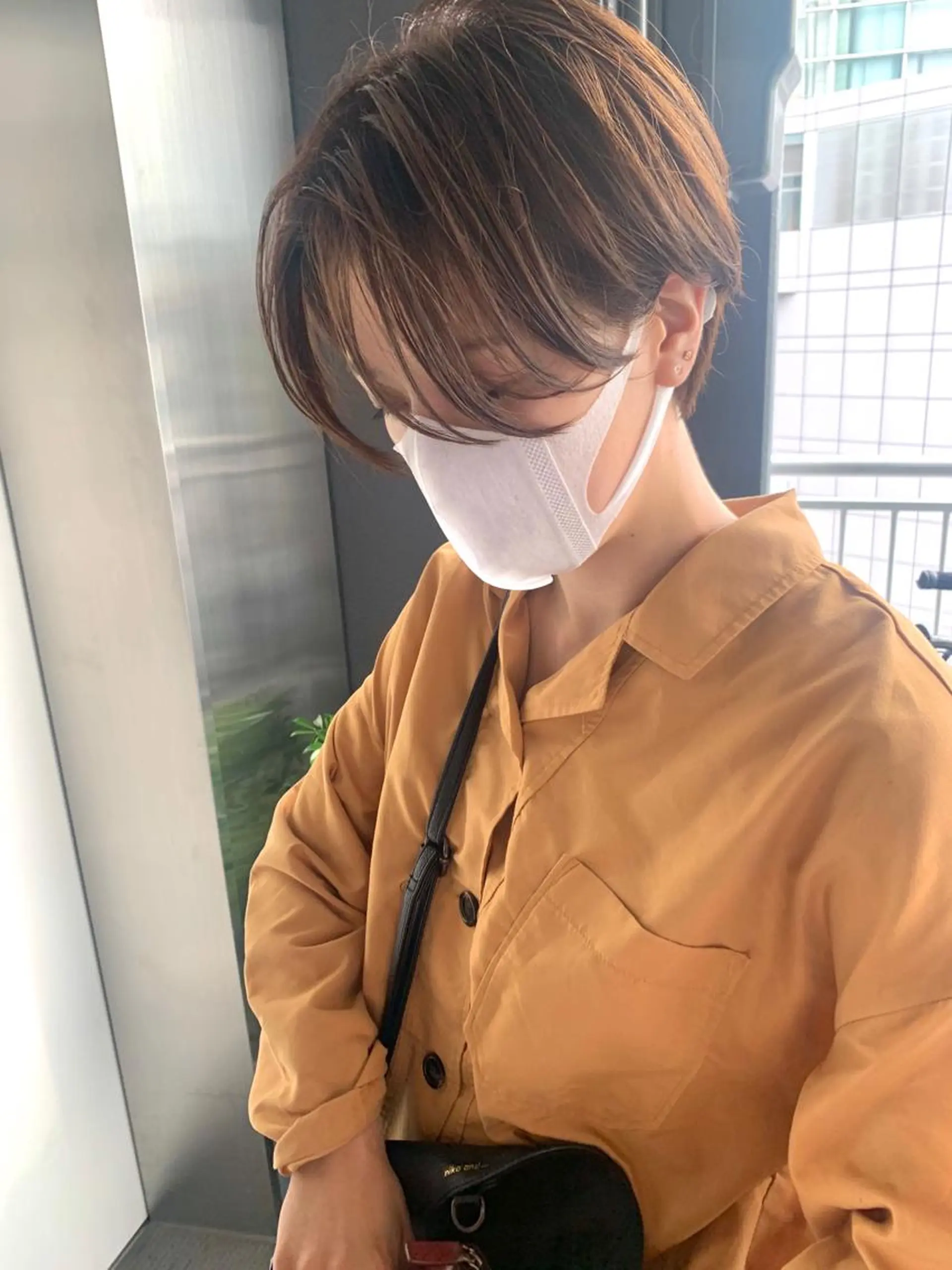 ショート カラー メンズヘア/レイヤー /ボブ山内春輝のヘアスタイル