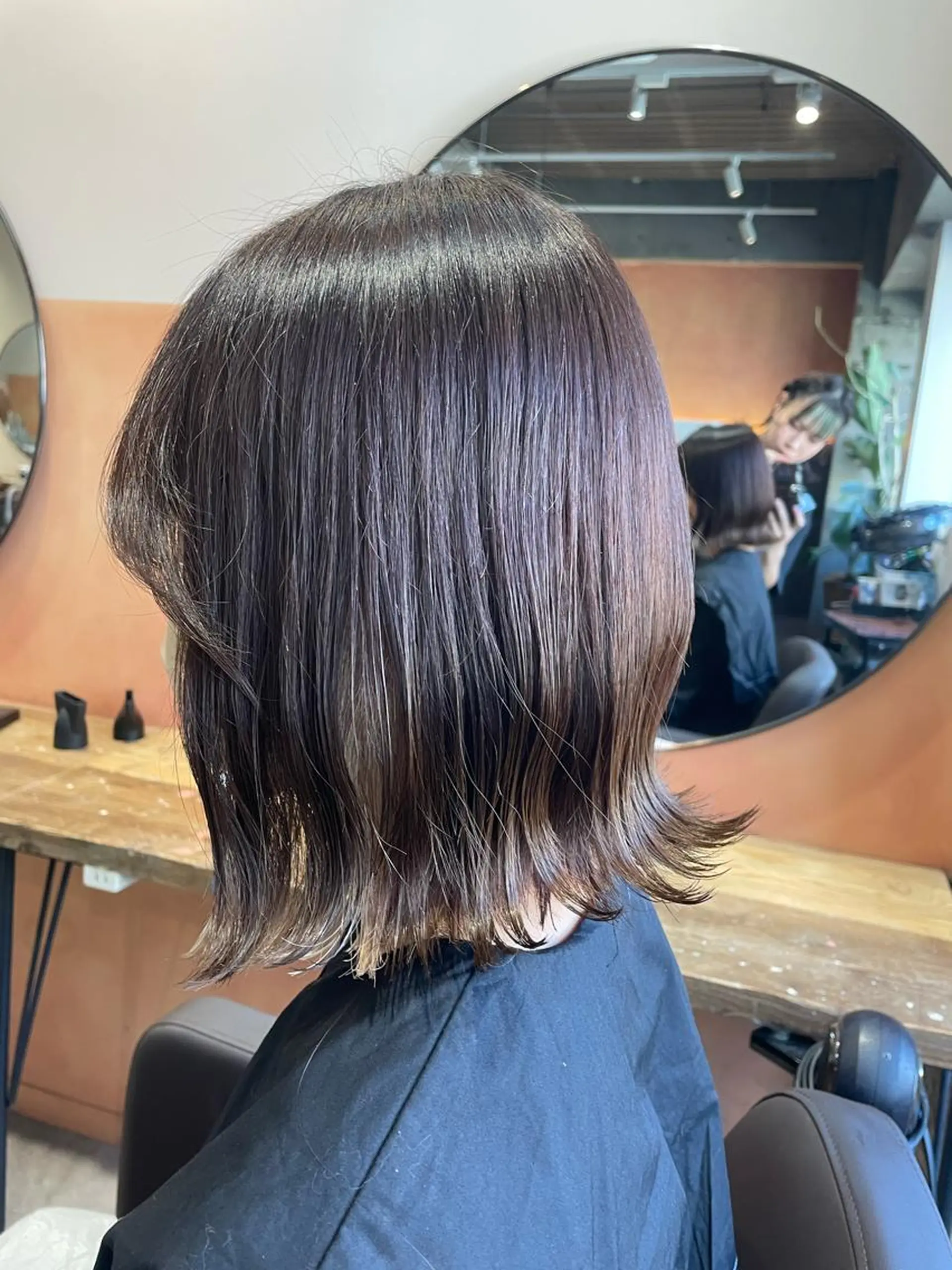 ミディアム カラー カット ヘアカラー トリートメント 👾TAMURA MAAYA👾のヘアスタイル