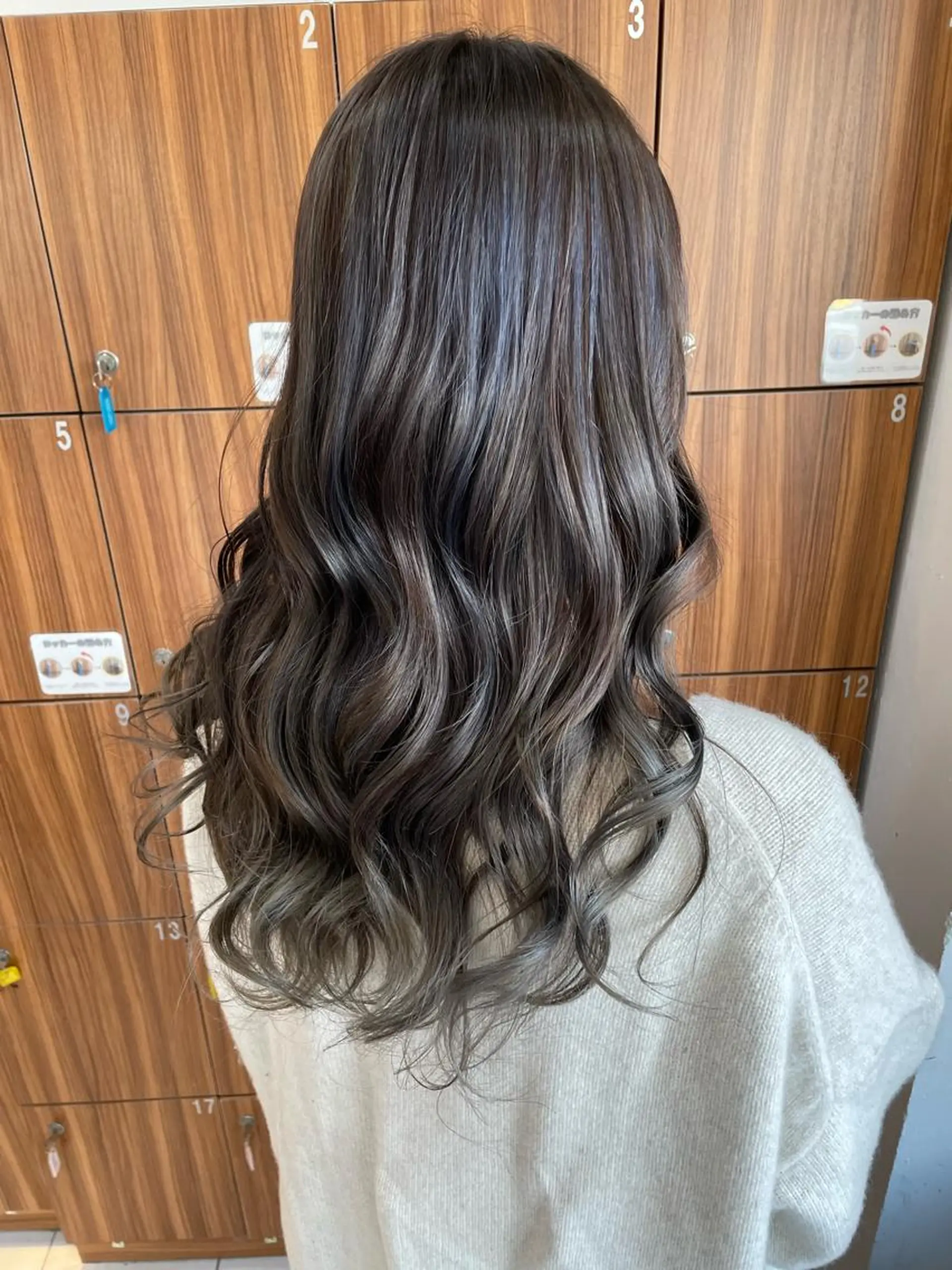 ロング カラー ヘアカラー トリートメント share salon JAM 町田 A-MIX bldg ジャム】所属・🤍🪄韓国風束間 マツパ　ゆうか💜のマツエク・マツパデザイン