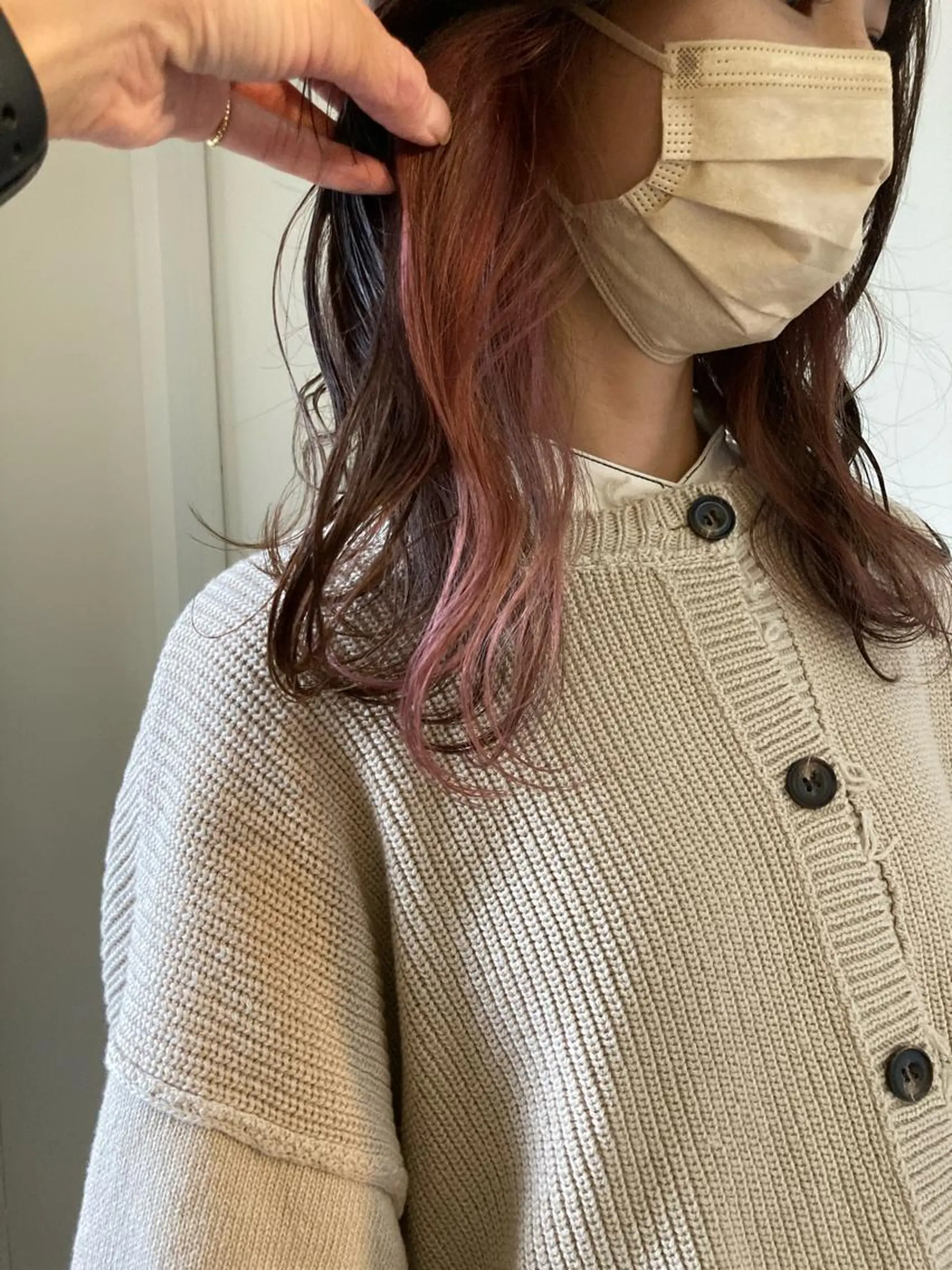 セミロング カラー ブリーチ 小木曽智美 /ボブ/ショートのヘアスタイル