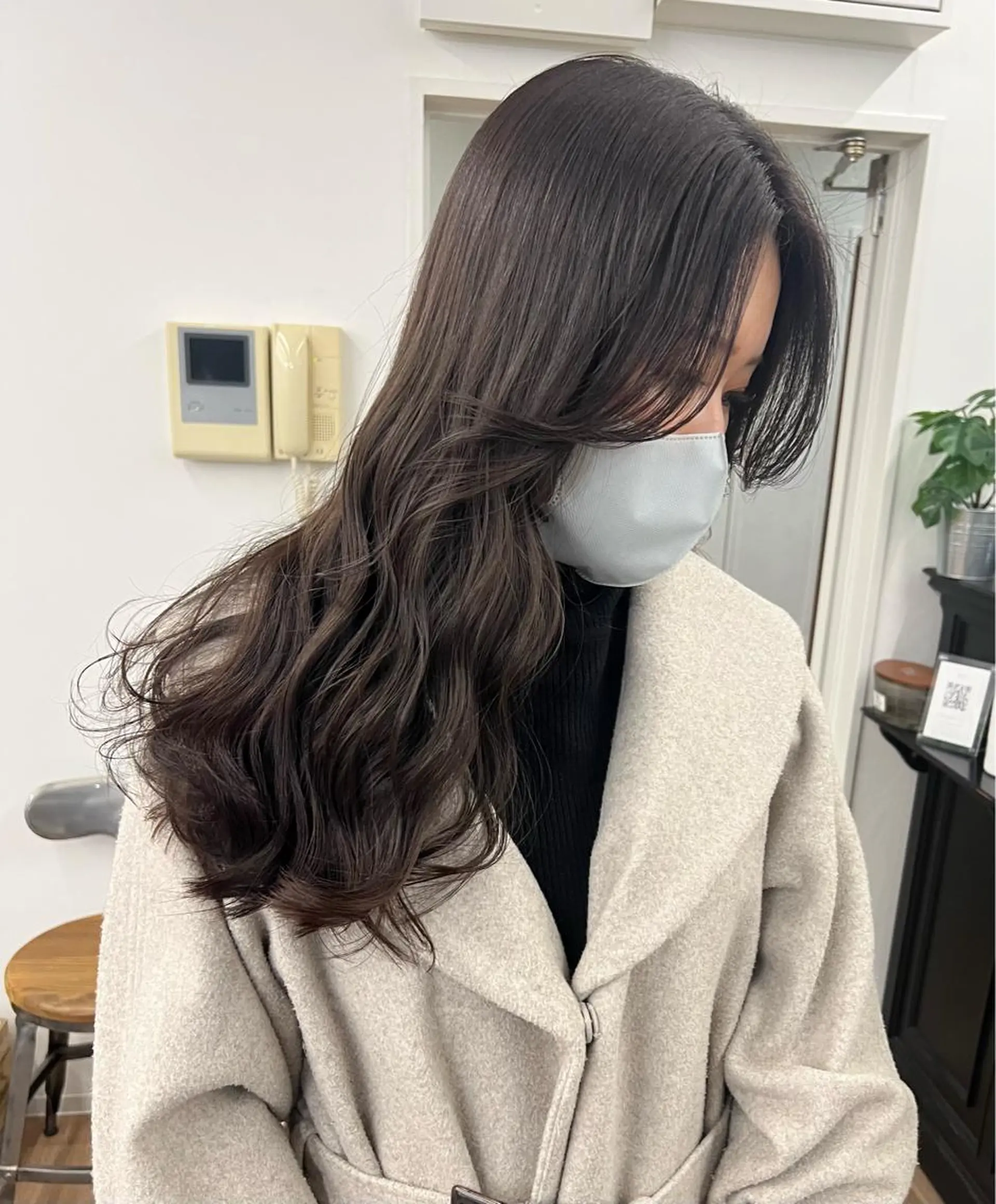 セミロング アッシュ ミルクティーブラウン ピンクブラウン ハイライト 髪質改善 ユウハウス BIJOU所属・ユウハウス/ ryousukeのヘアスタイル