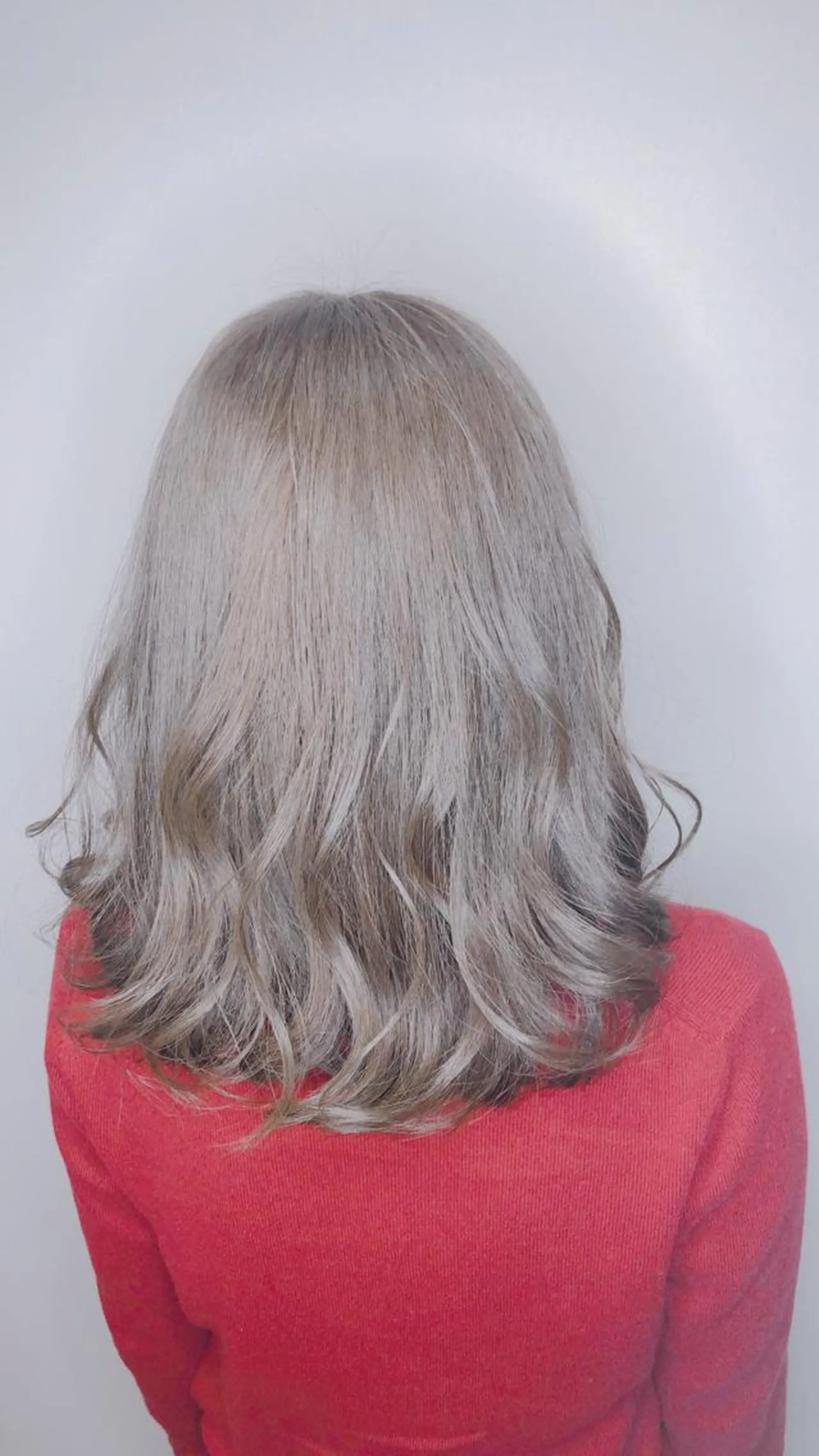 ミディアム カラー MODEK's阿倍野 伊藤サダキのヘアスタイル