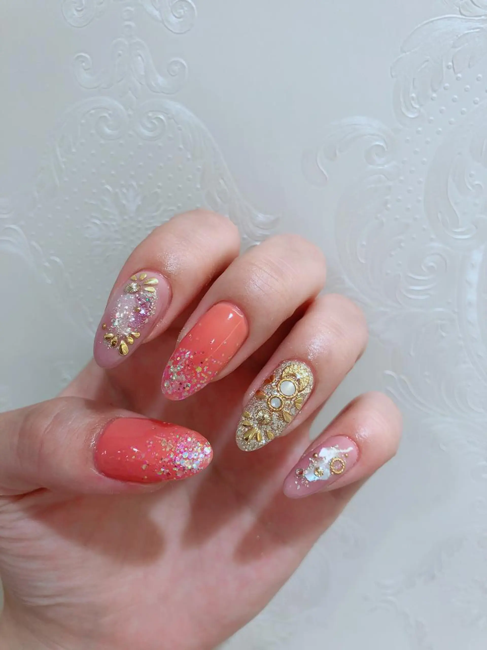 ネイル a:Qネイル /久米川のネイルデザイン