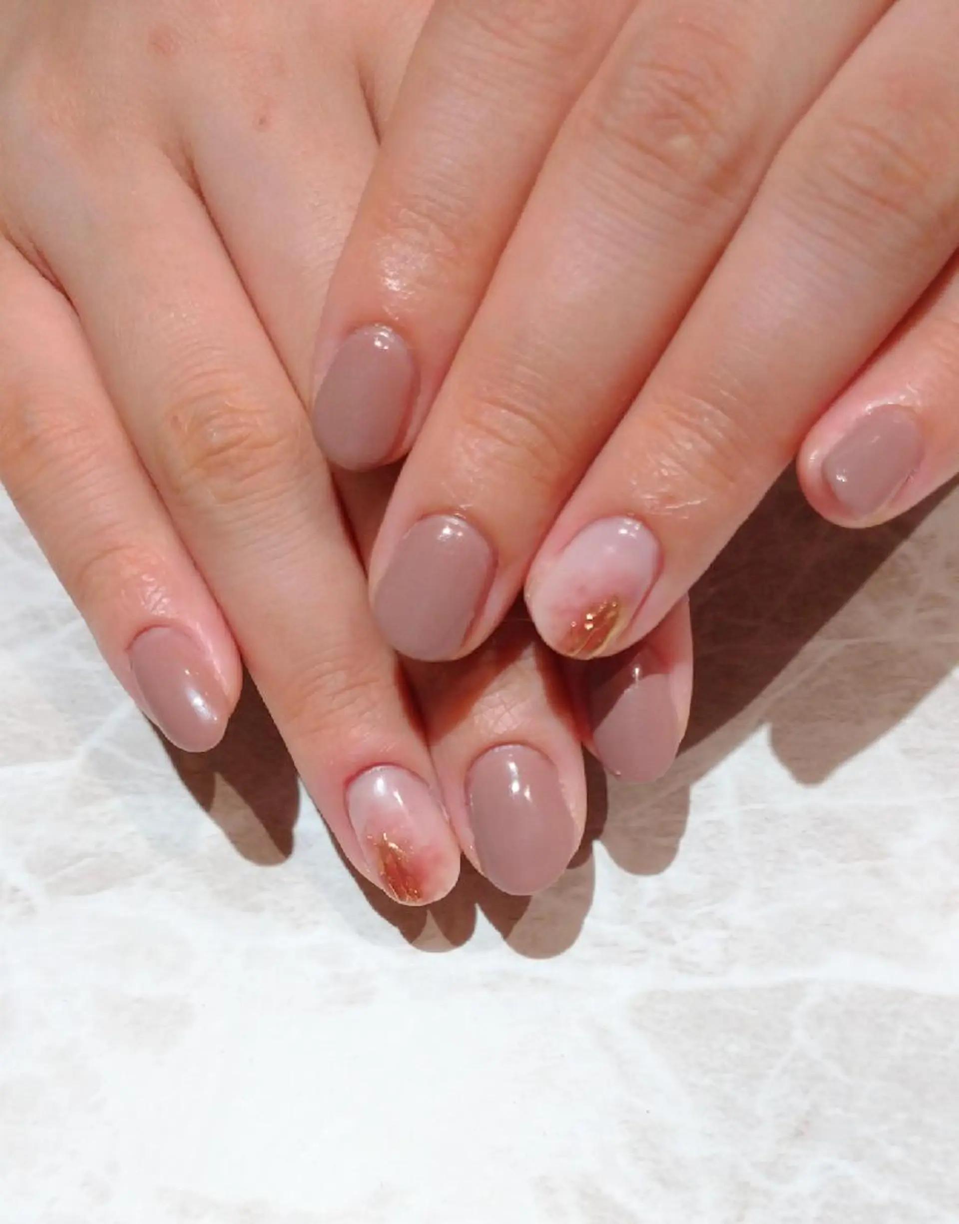 ネイル アートネイル ニュアンスネイル ハンドネイル 會田 瑠衣のネイルデザイン