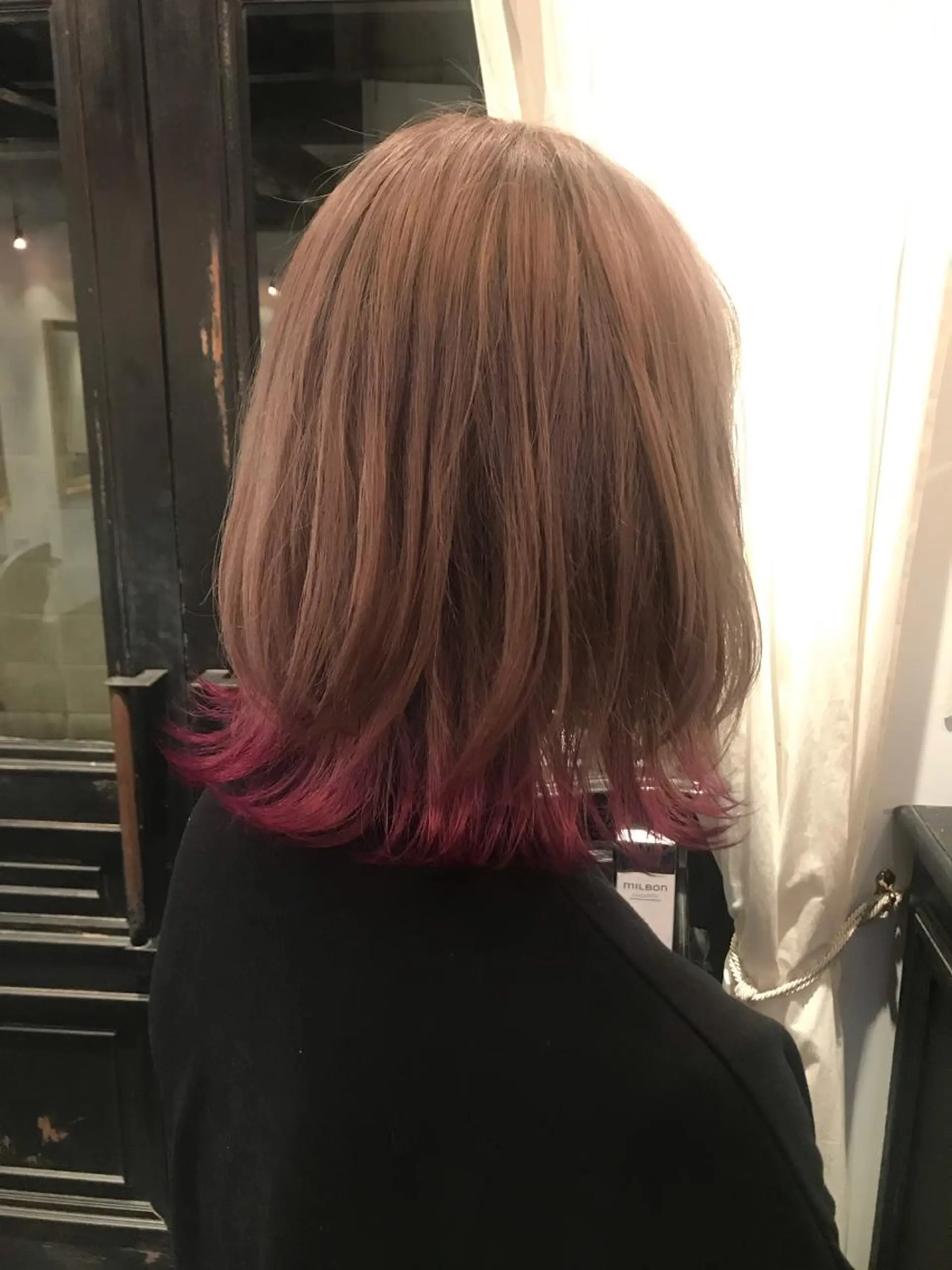 ミディアム カラー tonari 梅田、中崎町のヘアスタイル