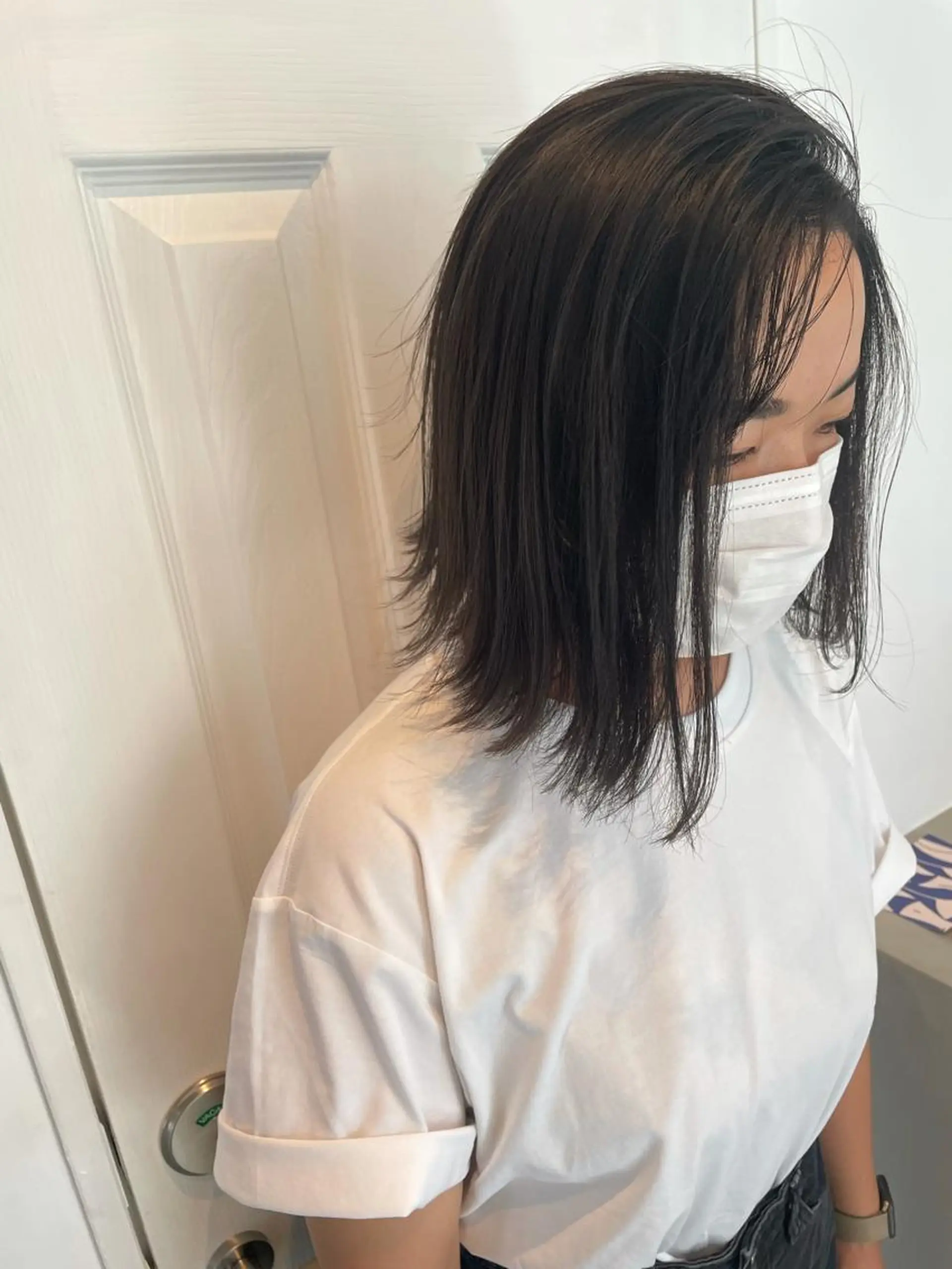 ミディアム カラー ハイライトカラー ハイライト カット ヘアカラー トリートメント 中目黒🌼 🌼ハナのヘアスタイル