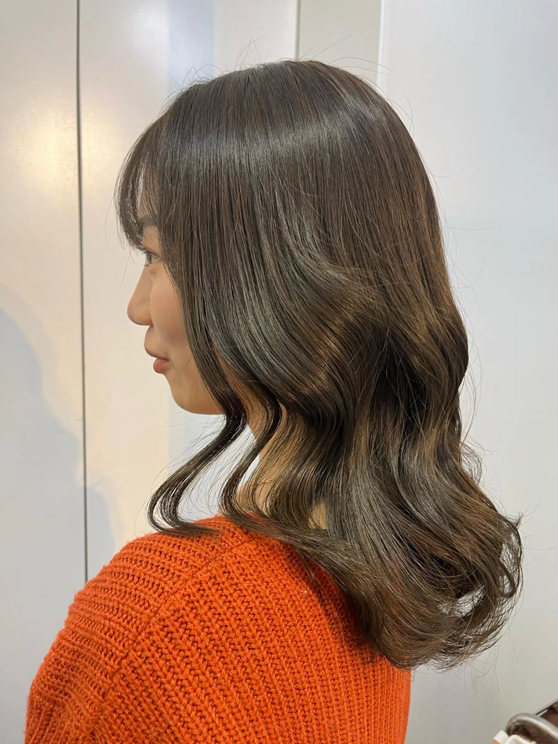 カラー ブラウンカラー dot .tokyo所属・中村 彩夏のヘアスタイル