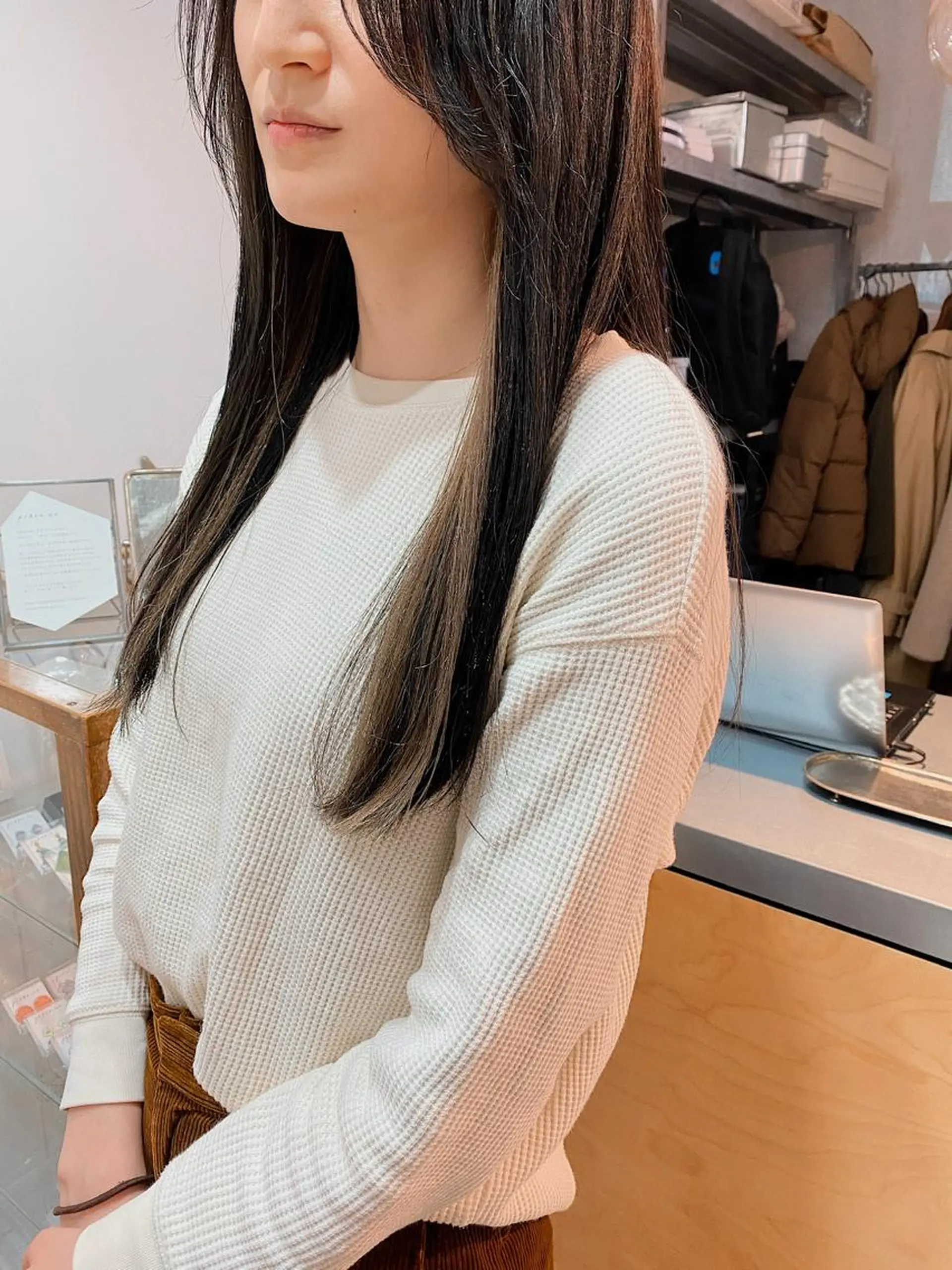 ロング カラー ブリーチなしカラー/ 髪質改善/寺門束のヘアスタイル