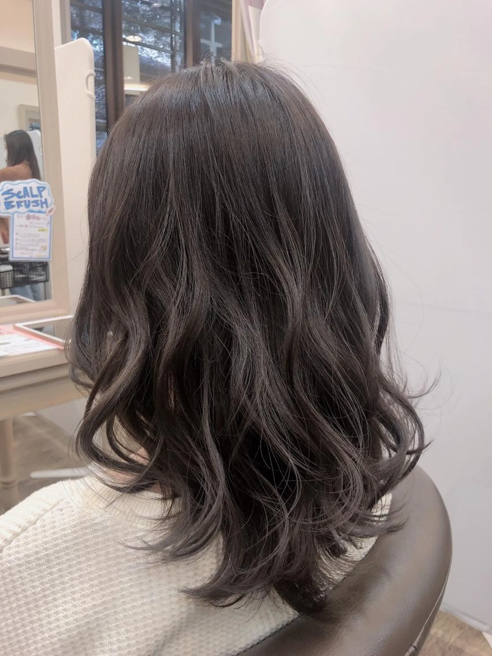 セミロング カット ヘアカラー トリートメント 西野 美空🍊のヘアスタイル